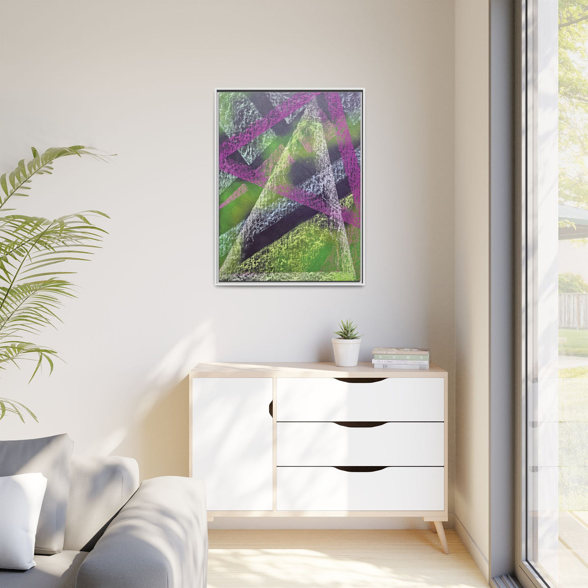 Believe (V4) Matte Canvas, Framed