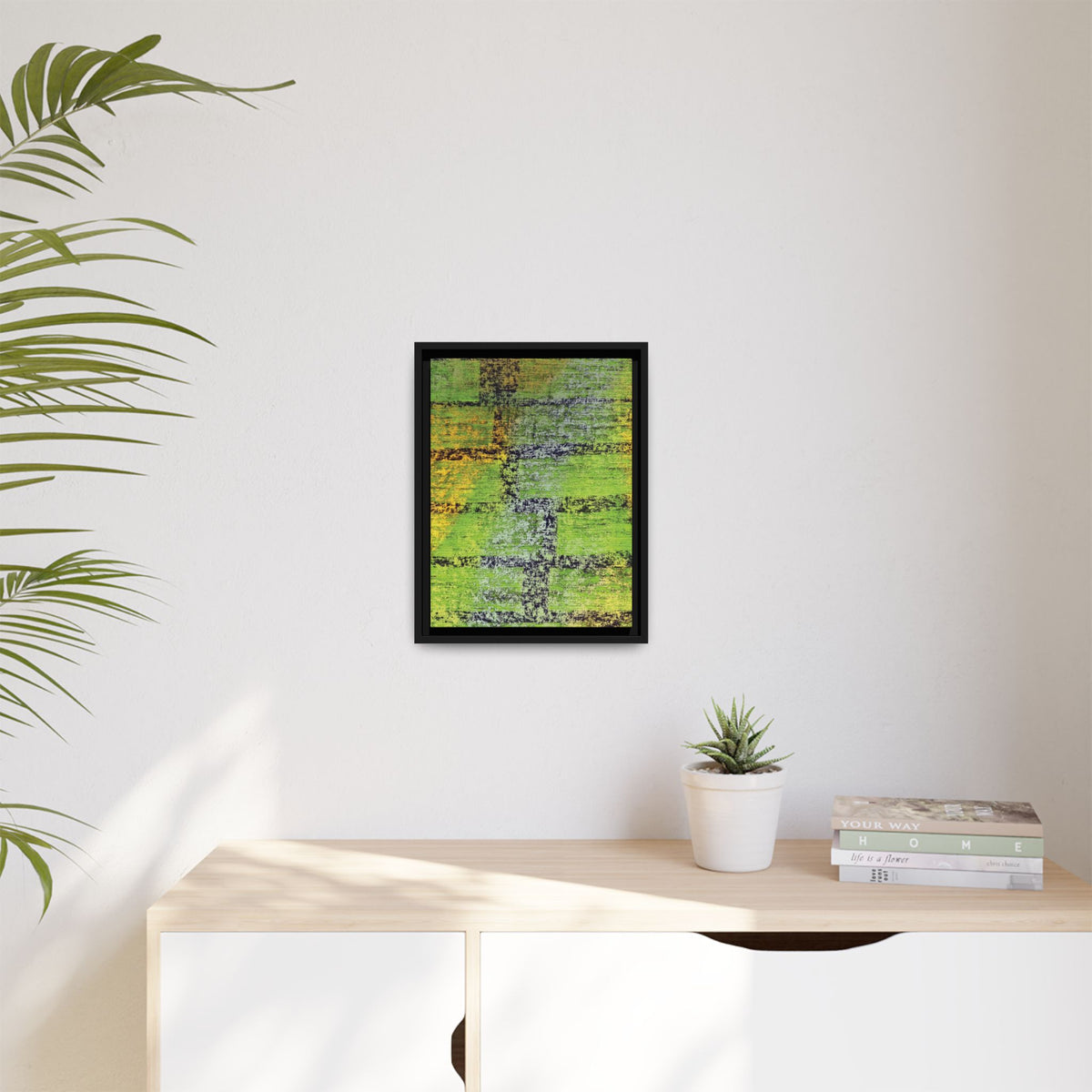 Experiment Matte Canvas, Framed