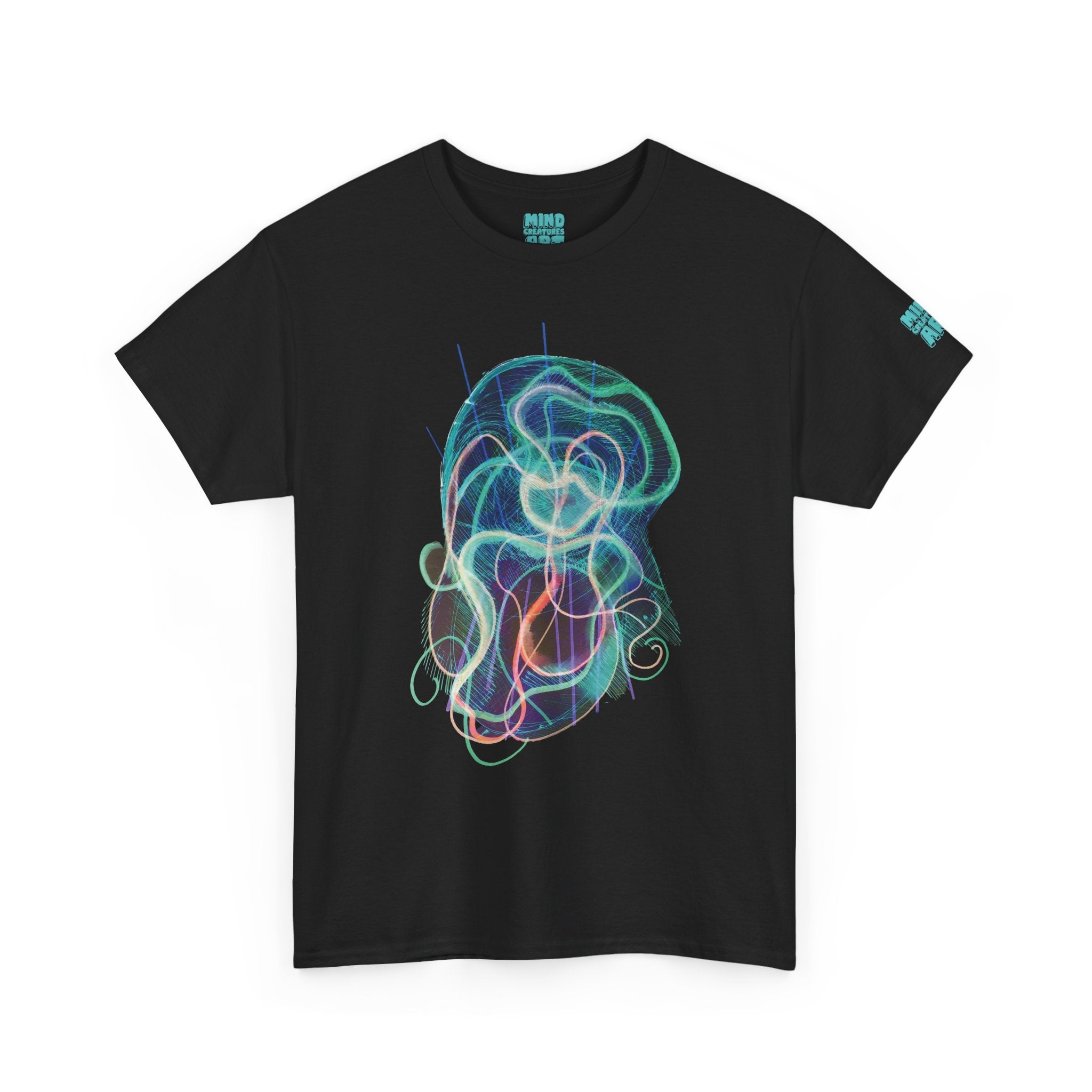 Davy Jones (Electric Teal) Unisex Heavy Cotton Tee