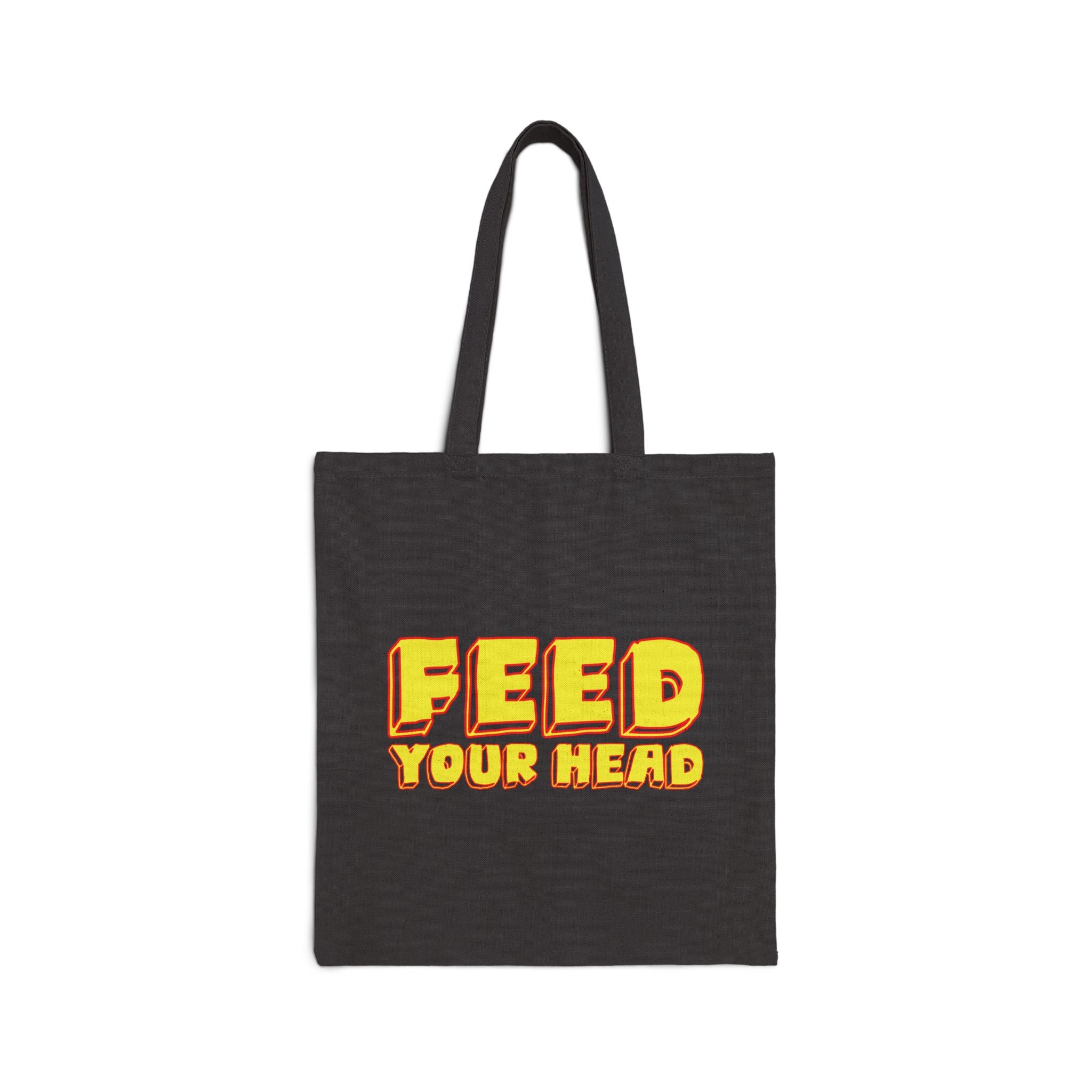 Exploration (Blur, Red & Yellow) Cotton Canvas Tote Bag