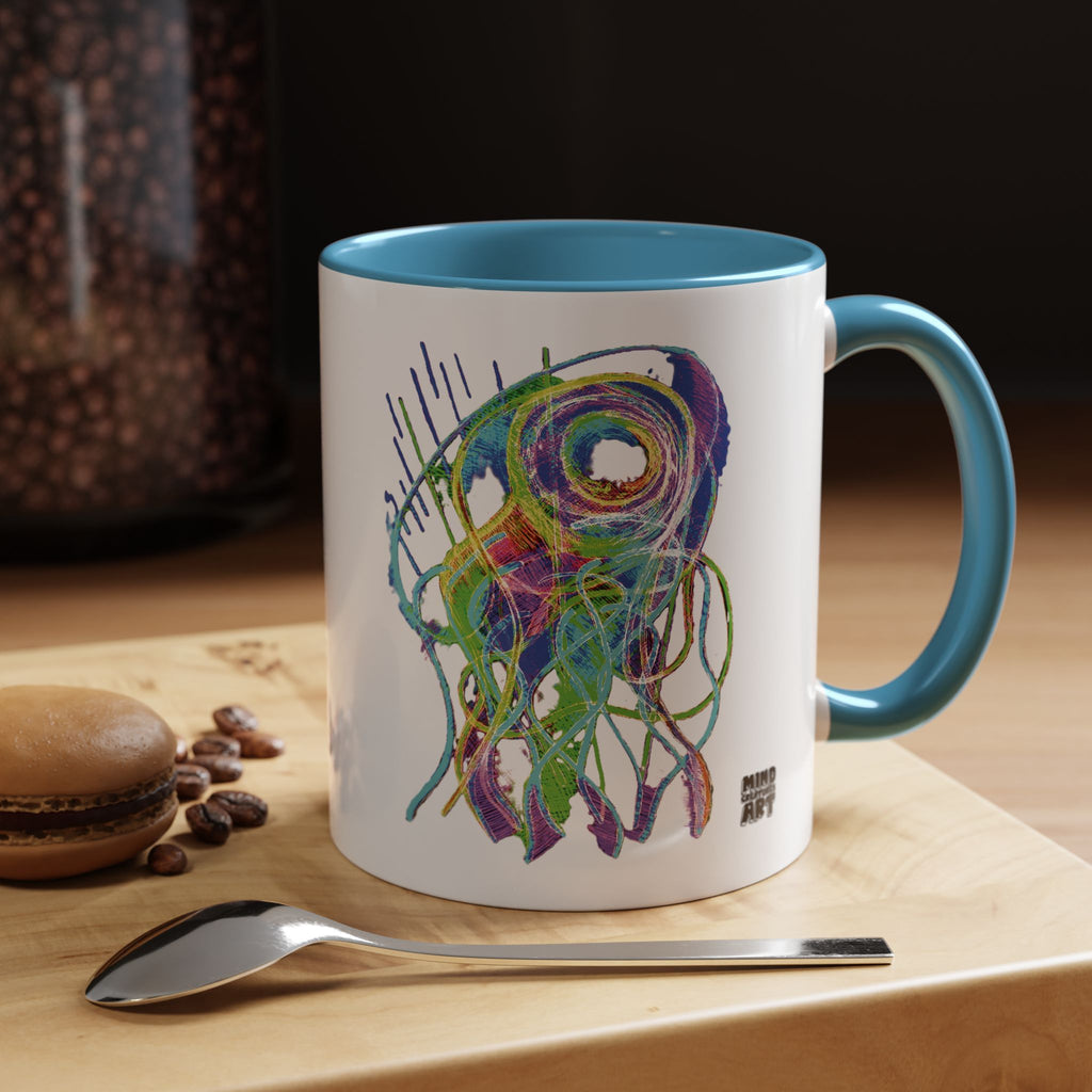Jelly Jam (Neon) Accent Coffee Mug (11oz, 15oz)