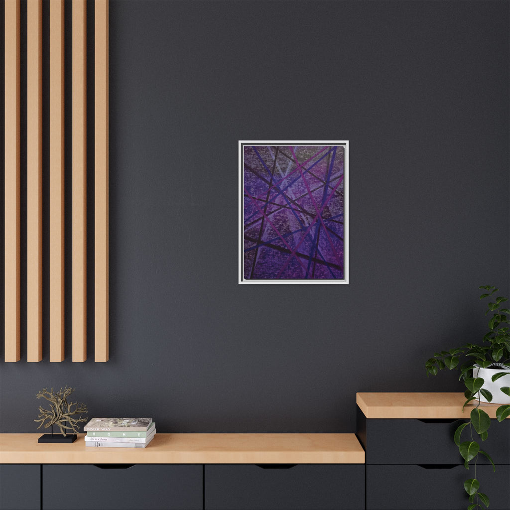 Knots (V2) Matte Canvas, Framed