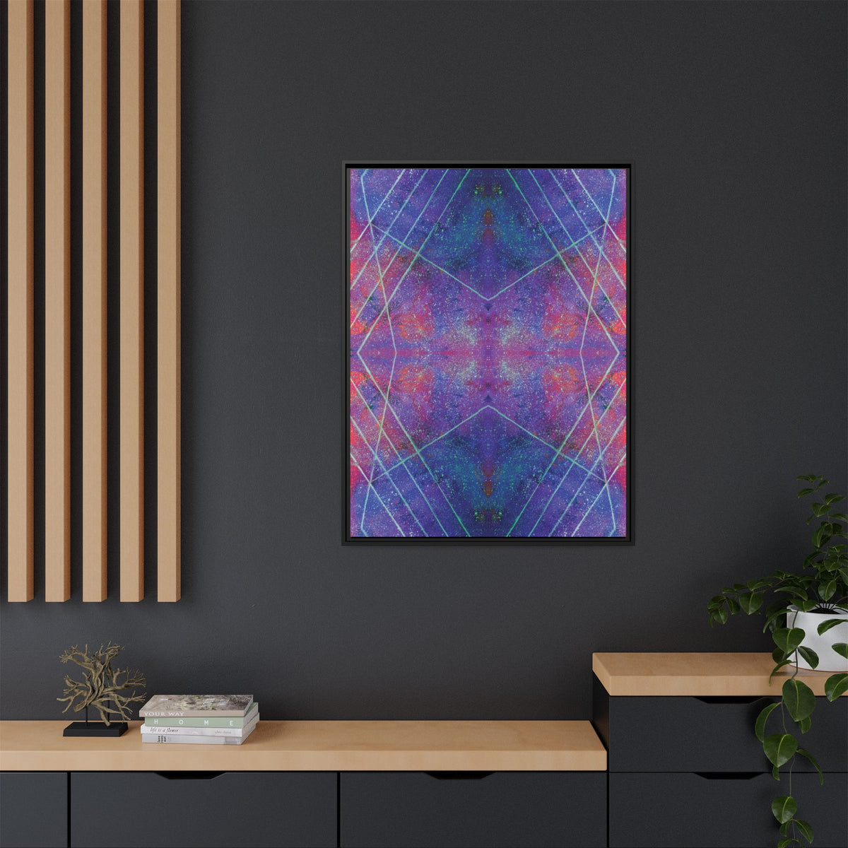 Fortune Matte Canvas, Framed