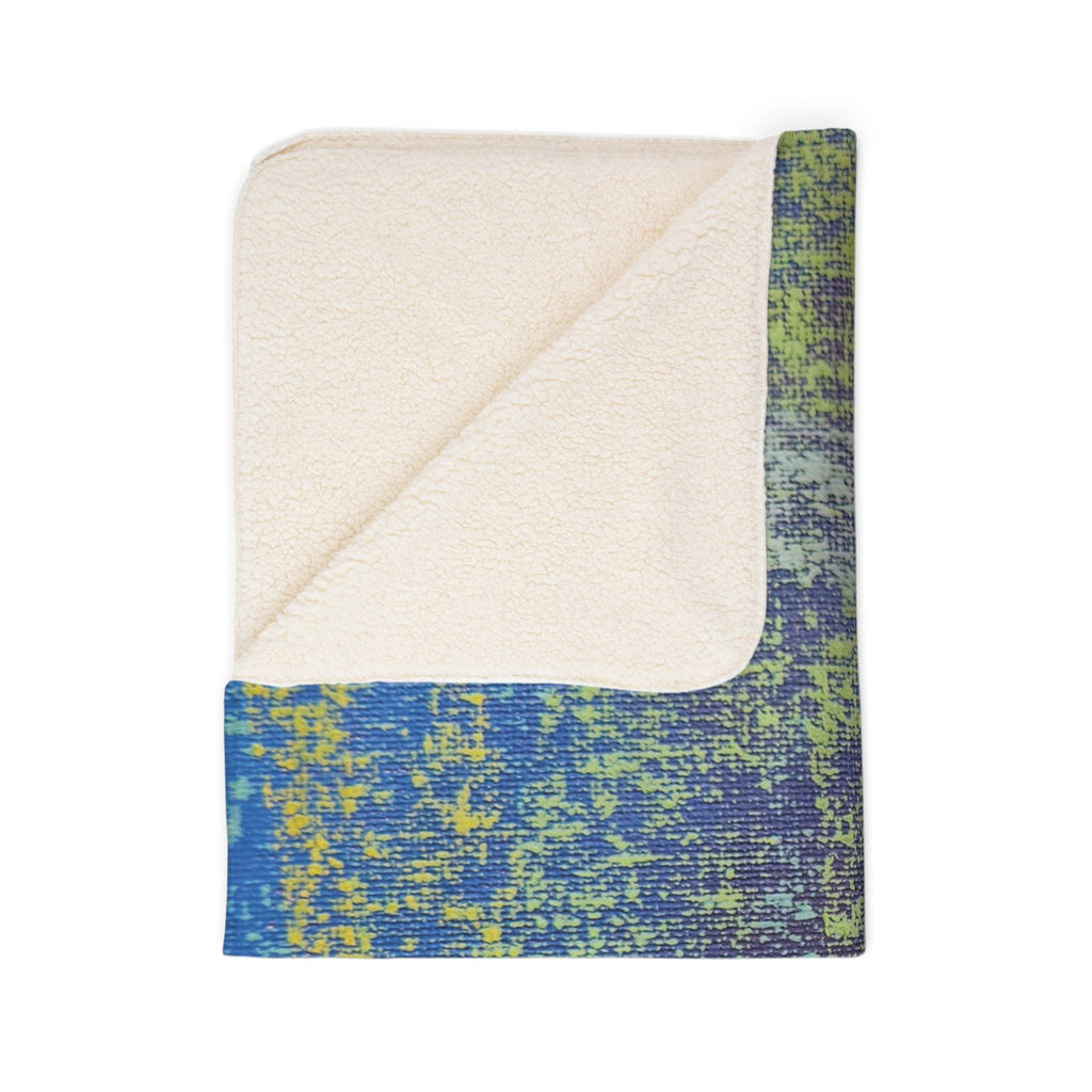 Hazy Fleece Sherpa Blanket