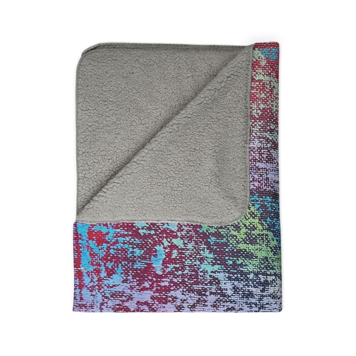 Elocution Fleece Sherpa Blanket