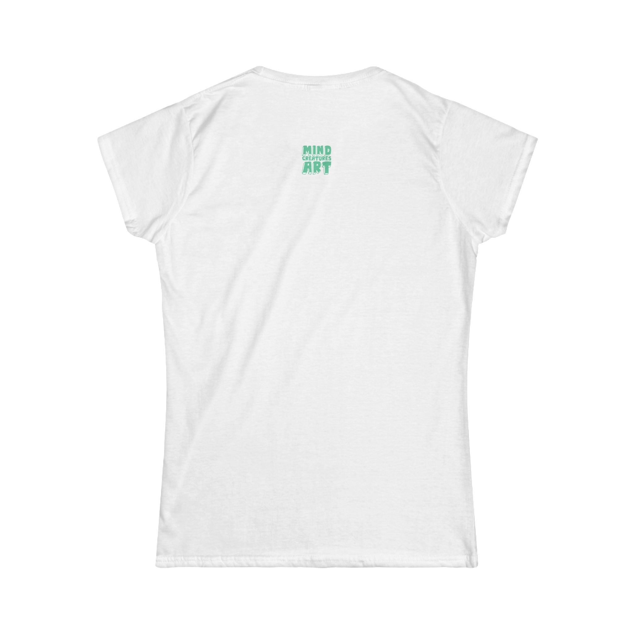 Davy Jones (Electric Teal) Women's Softstyle Tee