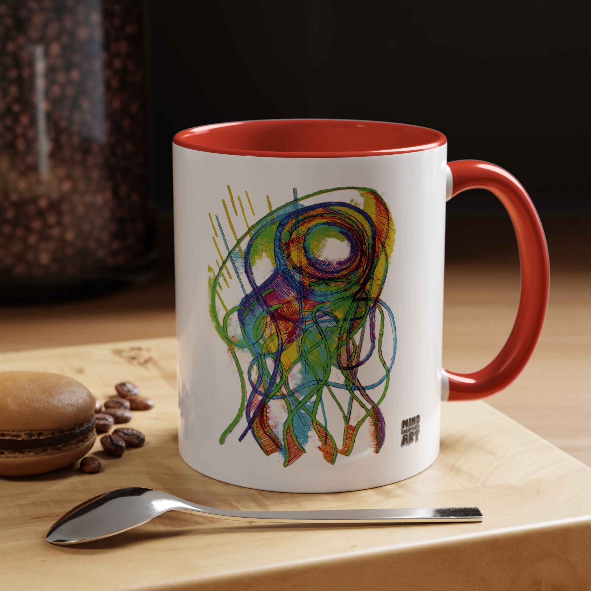 Jelly Jam Accent Coffee Mug (11oz, 15oz)