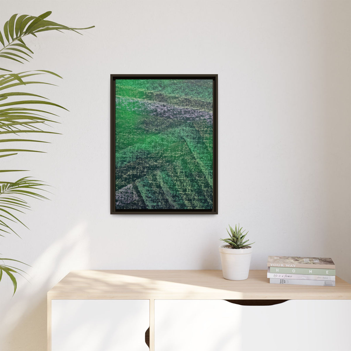 Voice (V3) Matte Canvas, Framed