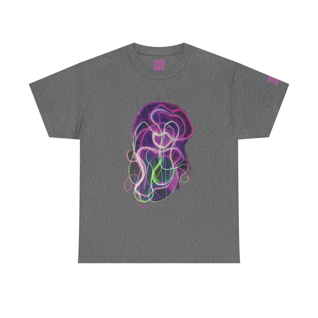 Davy Jones (Electric Purple) Unisex Heavy Cotton Tee