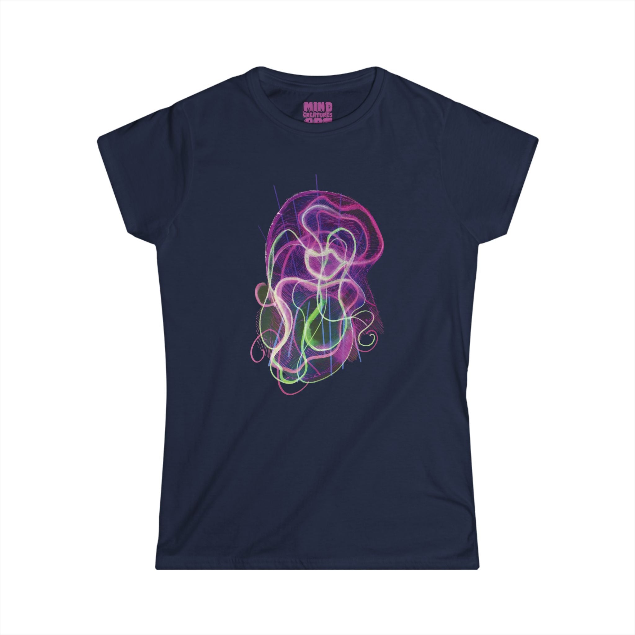 Davy Jones (Electric Purple) Women's Softstyle Tee