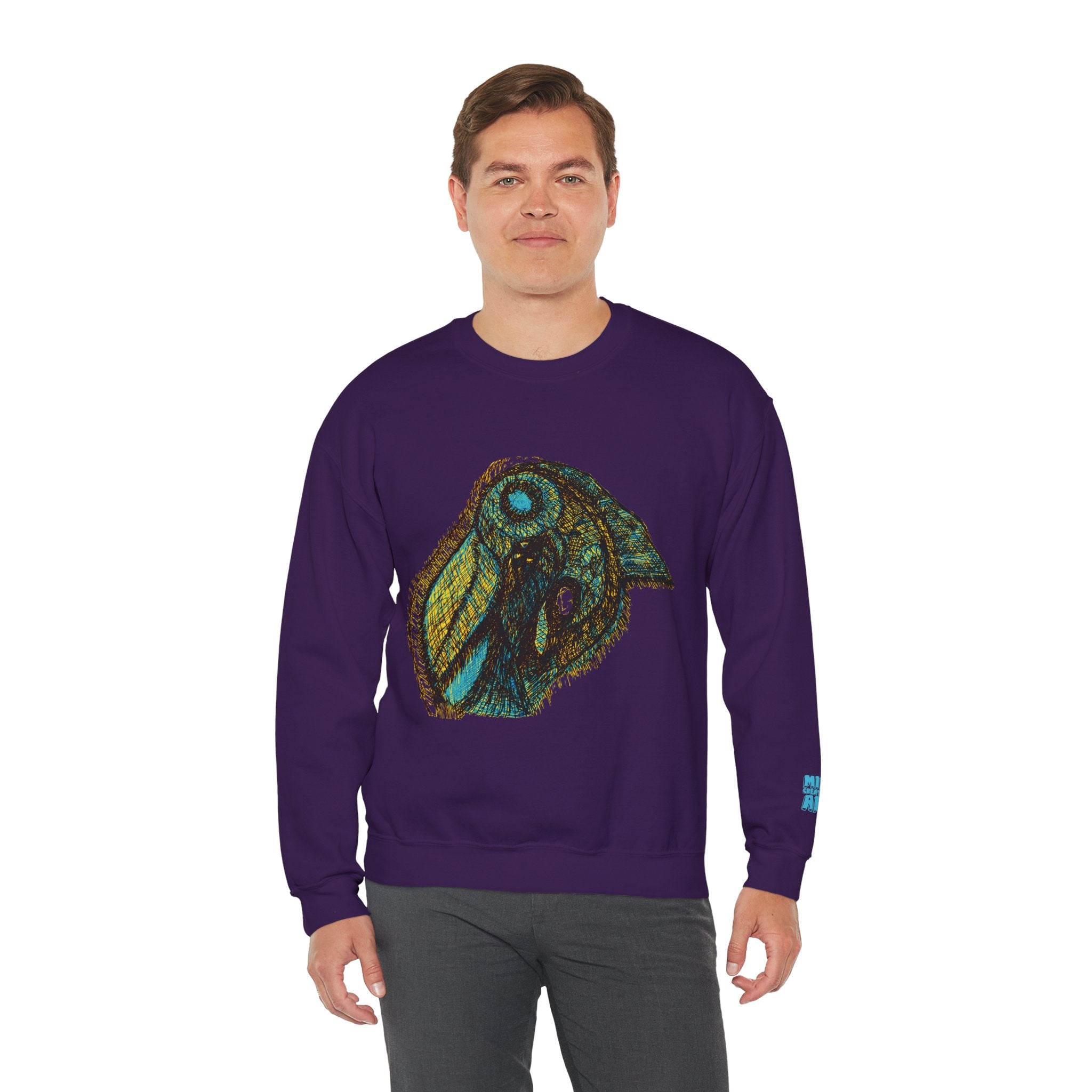 Who Are You? (Gold) Unisex Heavy Blend™ Crewneck Sweatshirt