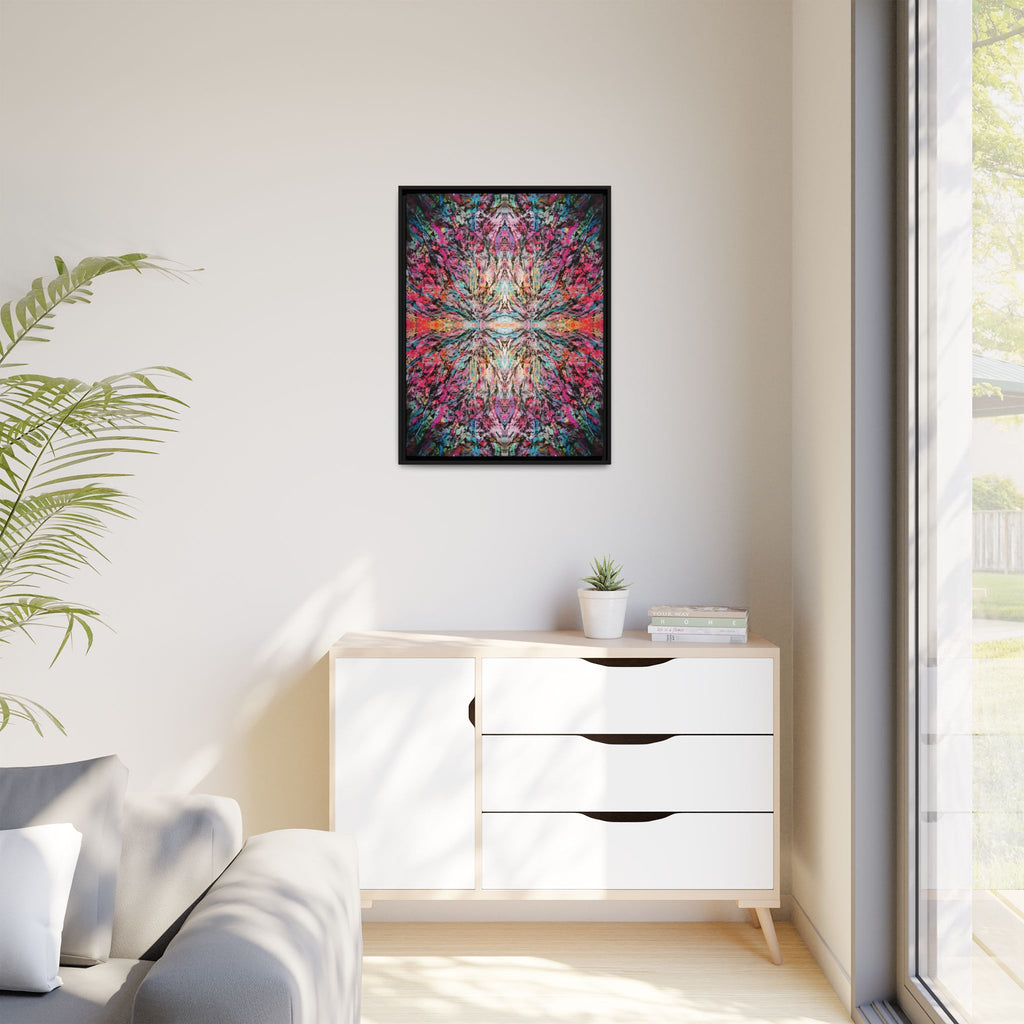 Thunder Matte Canvas, Framed