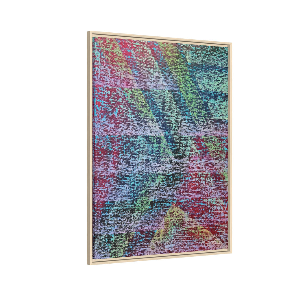 Elocution Matte Canvas, Framed