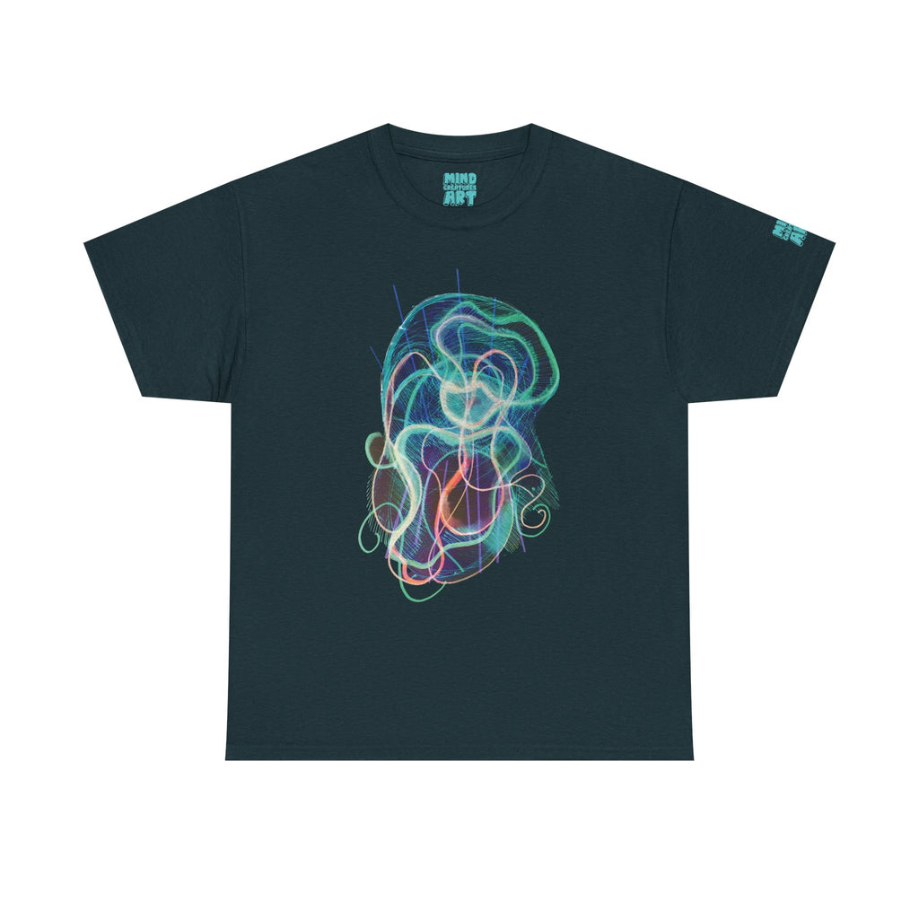 Davy Jones (Electric Teal) Unisex Heavy Cotton Tee
