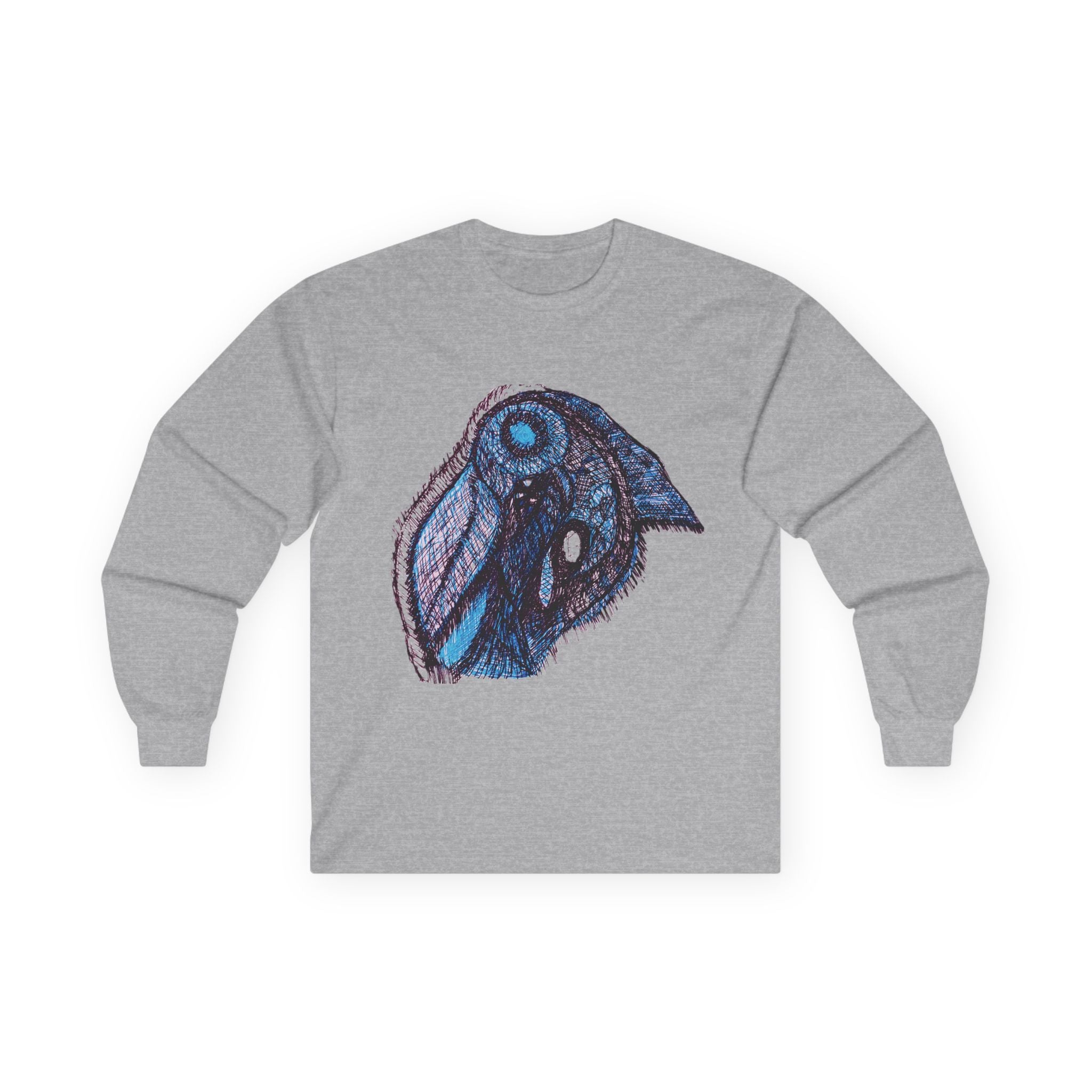 Who Are You? (Blue) Unisex Ultra Cotton Long Sleeve Tee