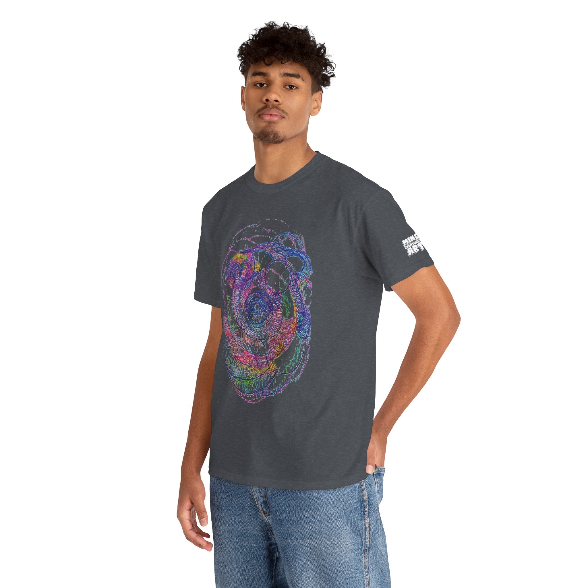 Spiraling Unisex Heavy Cotton Tee