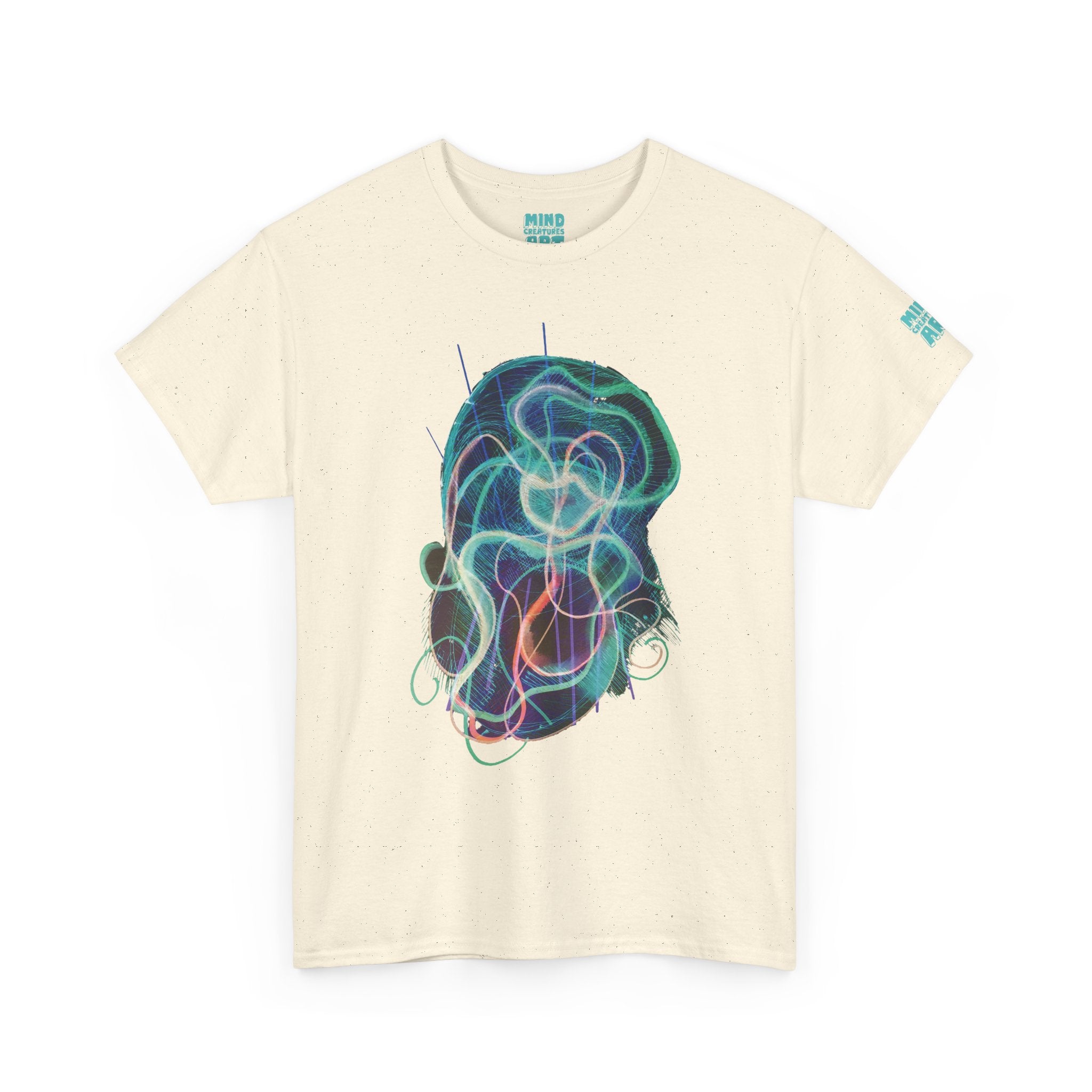 Davy Jones (Electric Teal) Unisex Heavy Cotton Tee