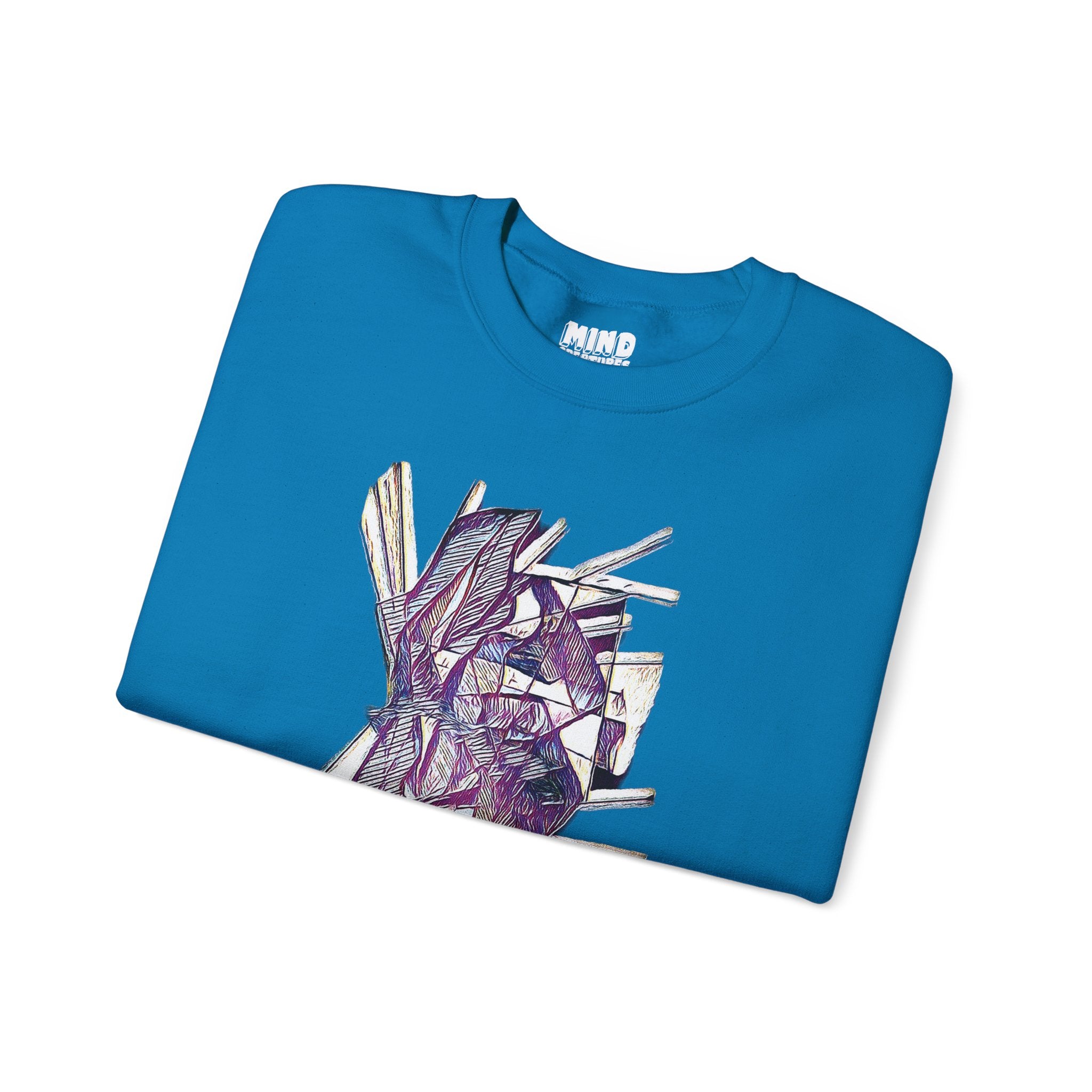 Lightspeed (Purple) Unisex Heavy Blend™ Crewneck Sweatshirt
