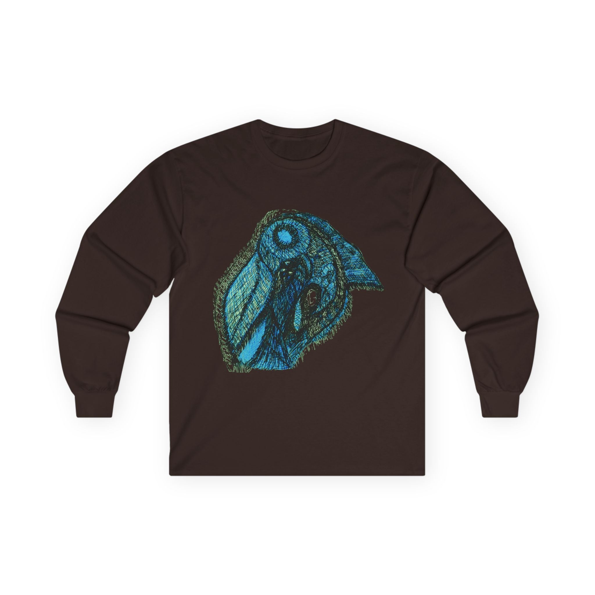 Who Are You? (Teal) Unisex Ultra Cotton Long Sleeve Tee
