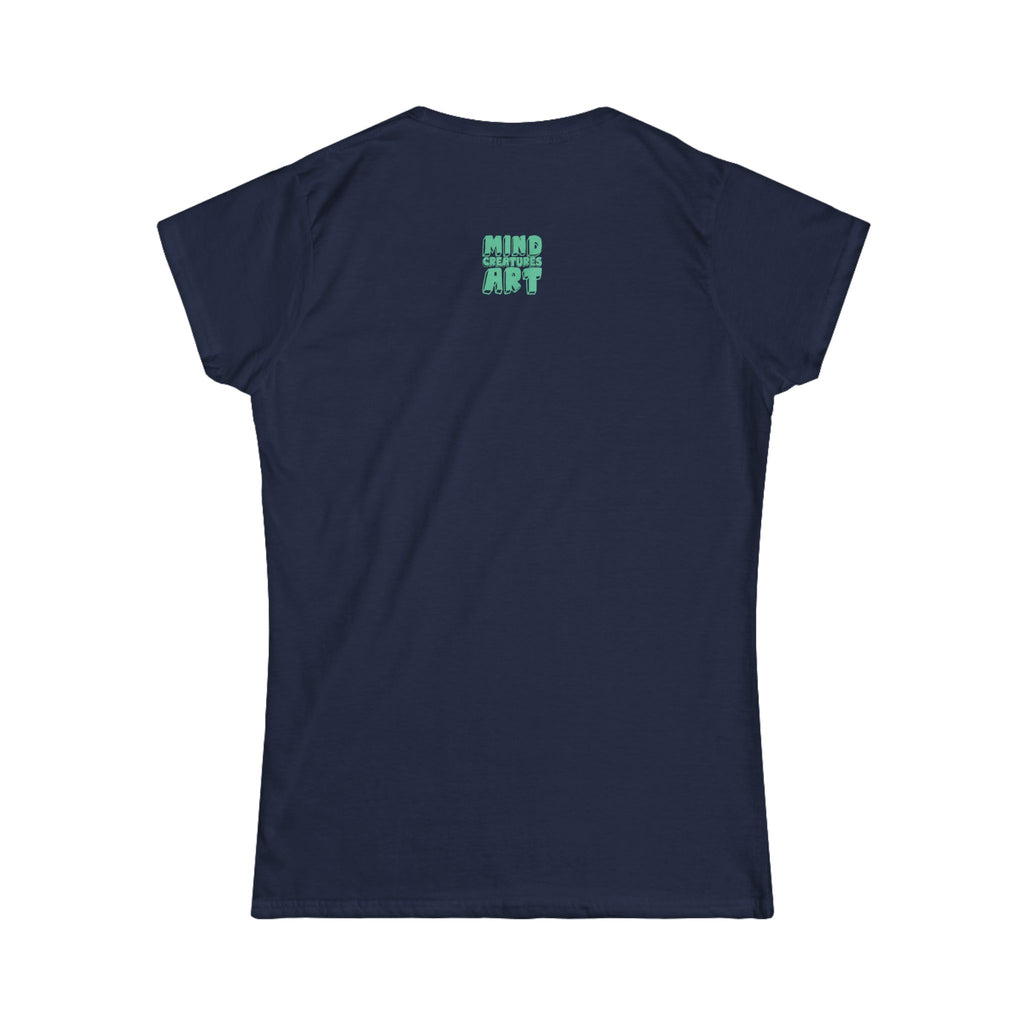 Cheshire (Pink & Seafoam) Women's Softstyle Tee