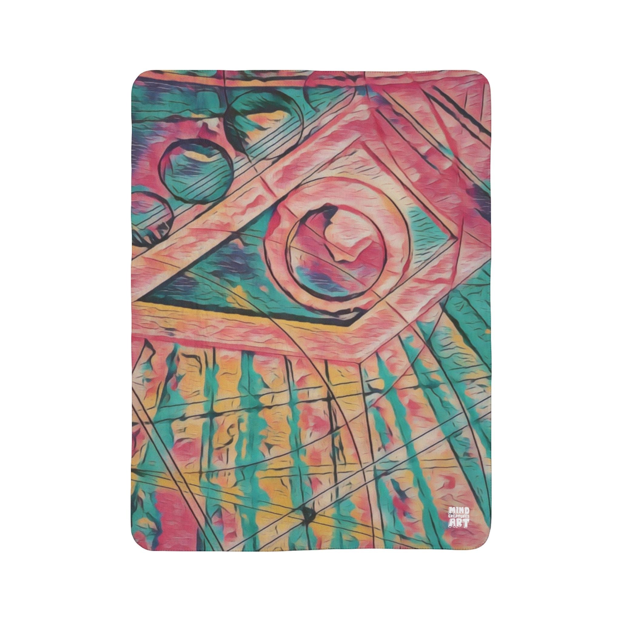 Love Fleece Sherpa Blanket