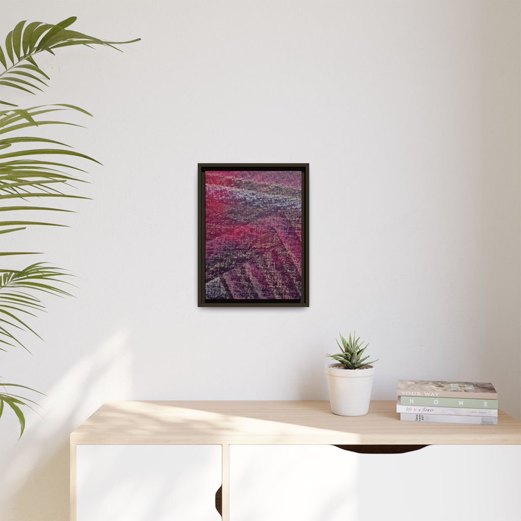 Voice Matte Canvas, Framed