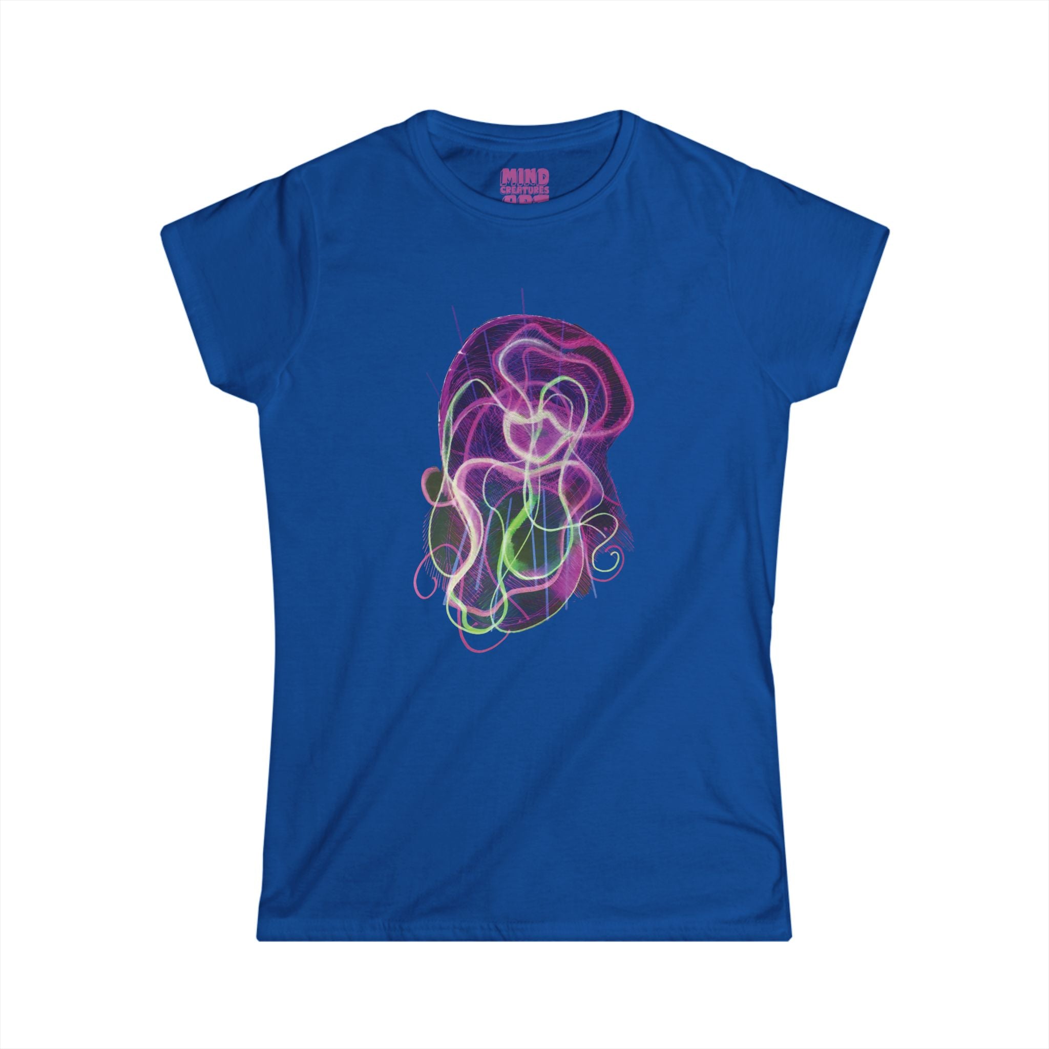Davy Jones (Electric Purple) Women's Softstyle Tee