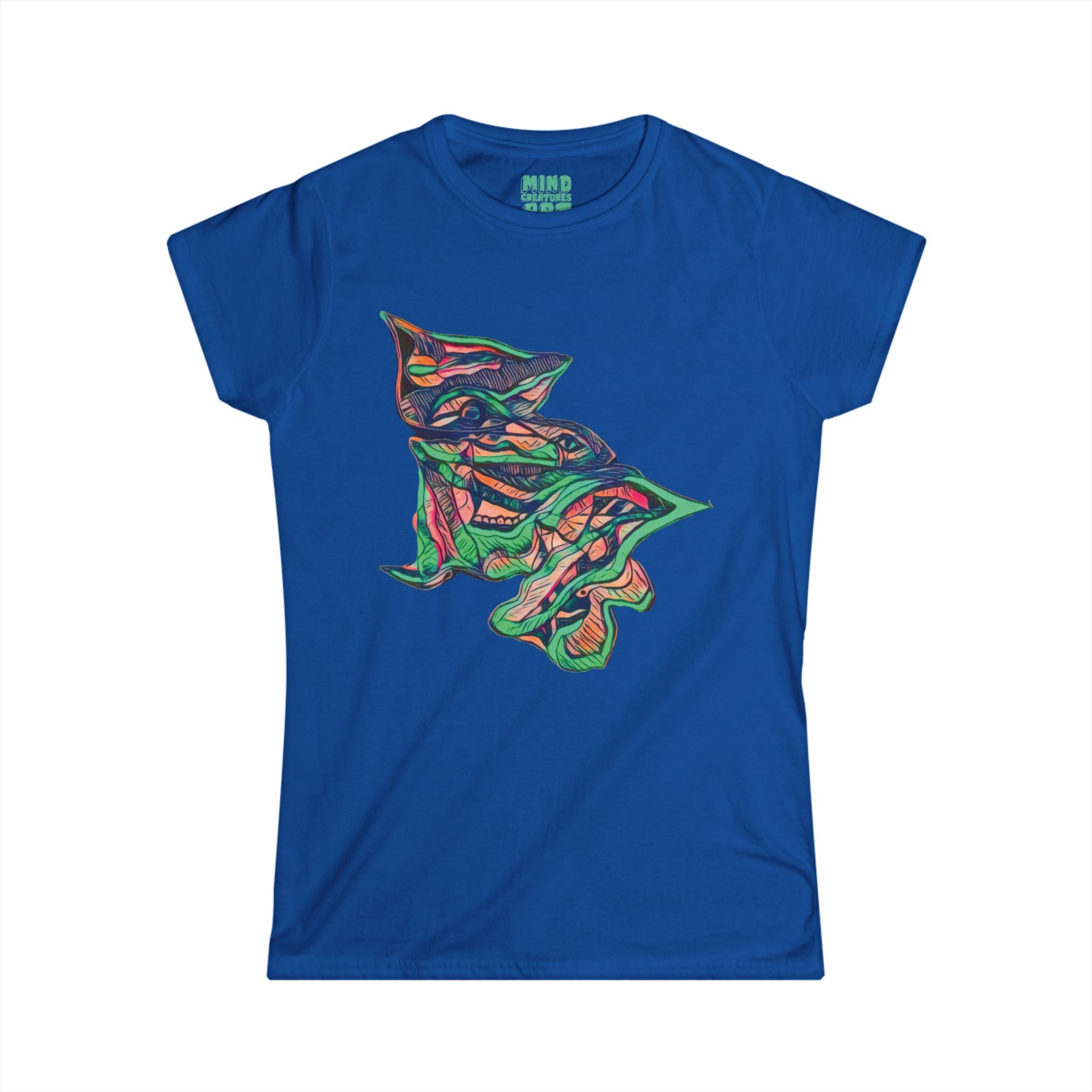 Cheshire (Pink & Seafoam) Women's Softstyle Tee