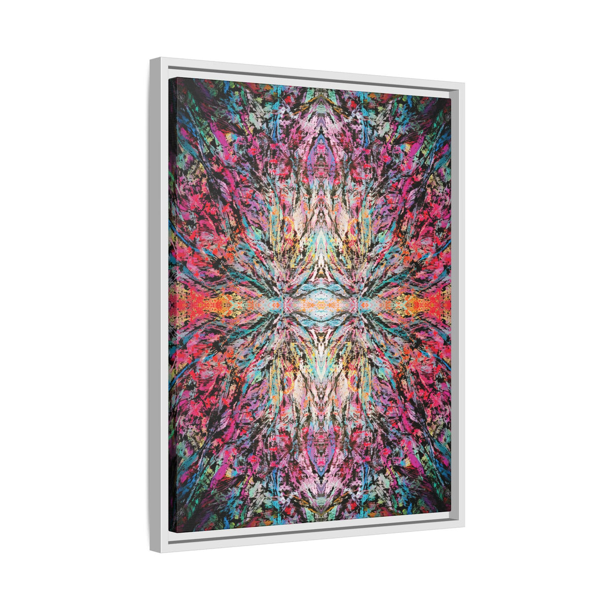 Thunder Matte Canvas, Framed