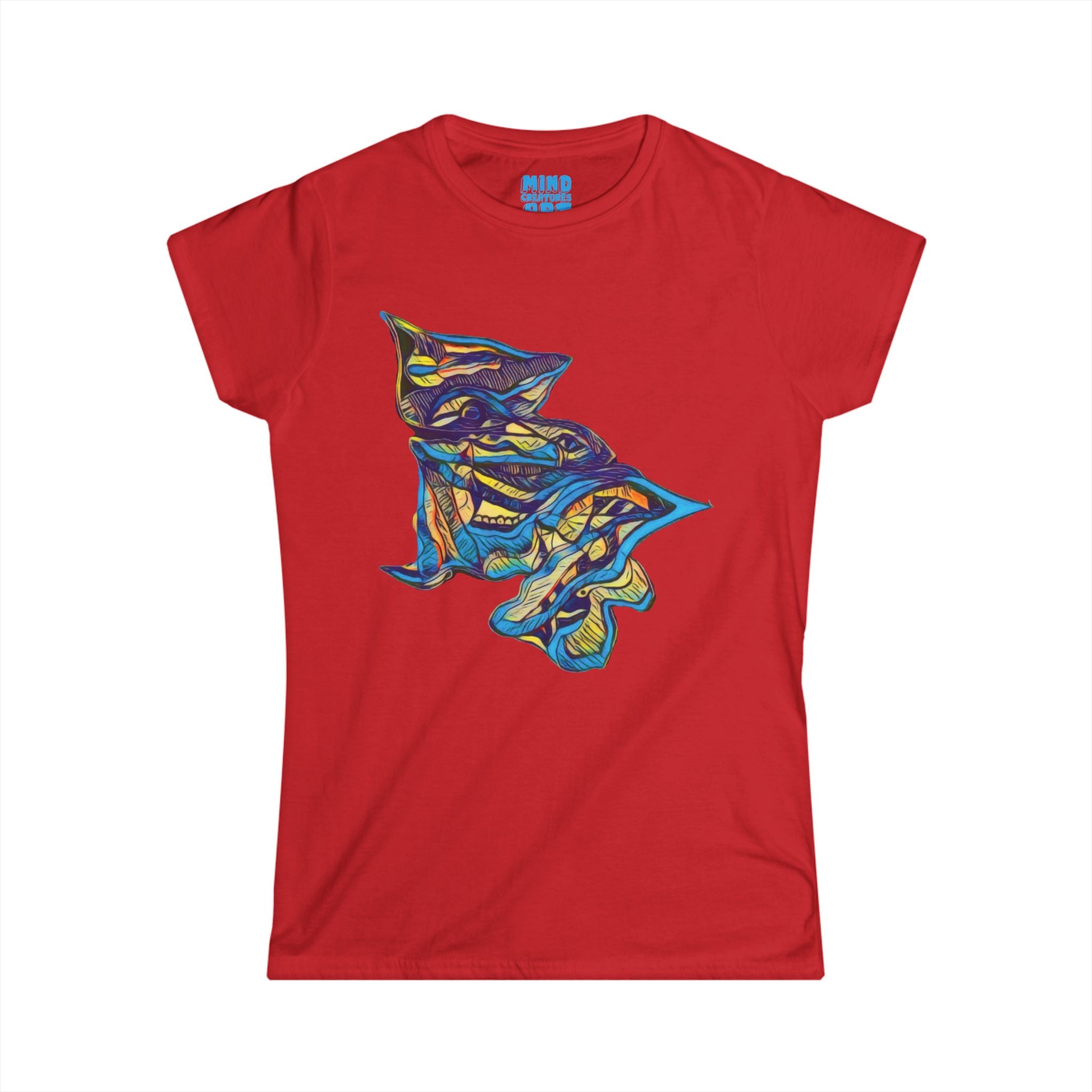 Cheshire (Blue & Yellow) Women's Softstyle Tee
