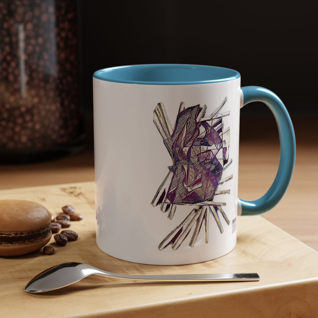 Lightspeed (Purple) Accent Coffee Mug (11oz, 15oz)
