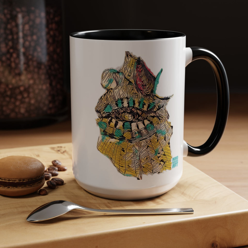 Hypnagogic (Gold) Accent Coffee Mug (11oz, 15oz)