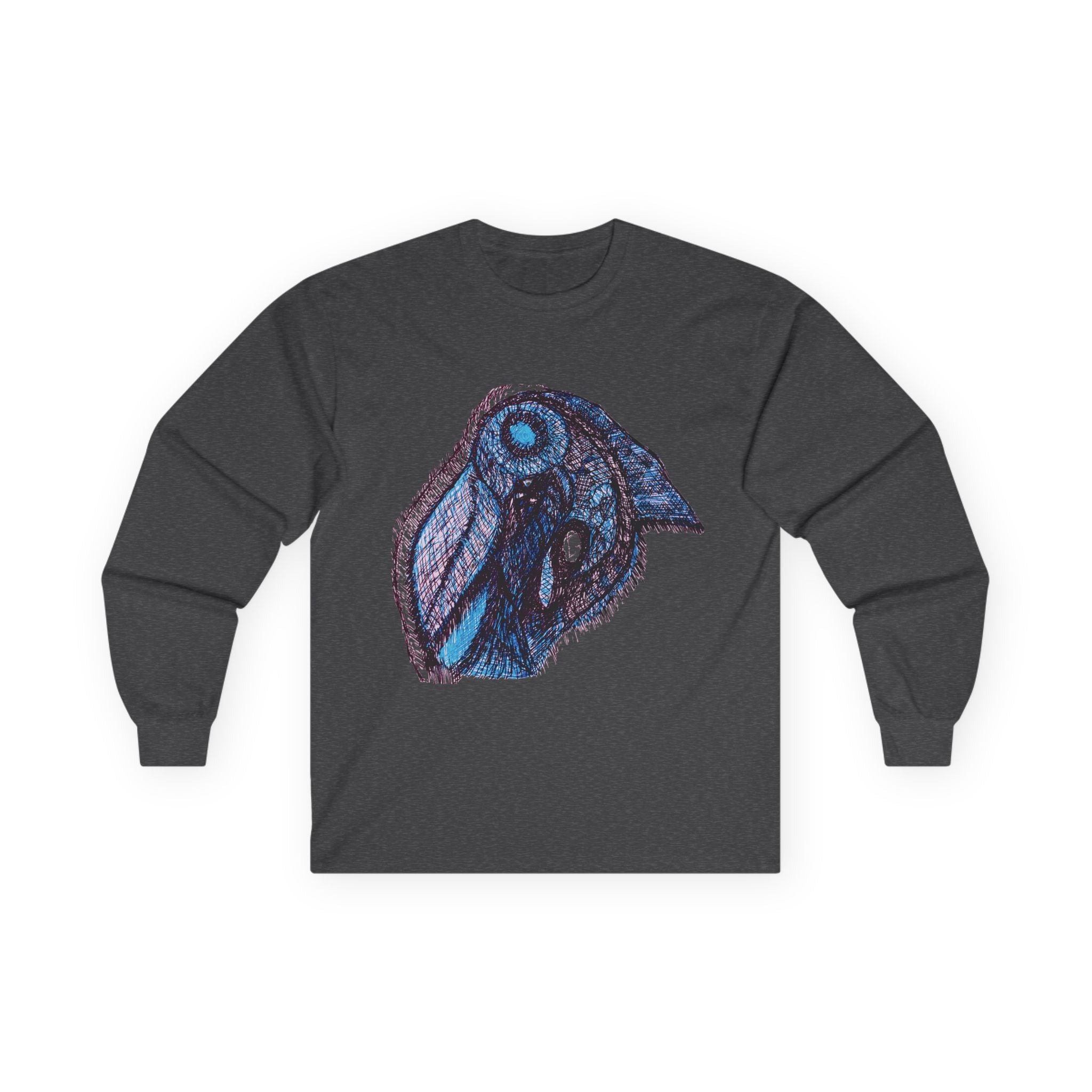 Who Are You? (Blue) Unisex Ultra Cotton Long Sleeve Tee