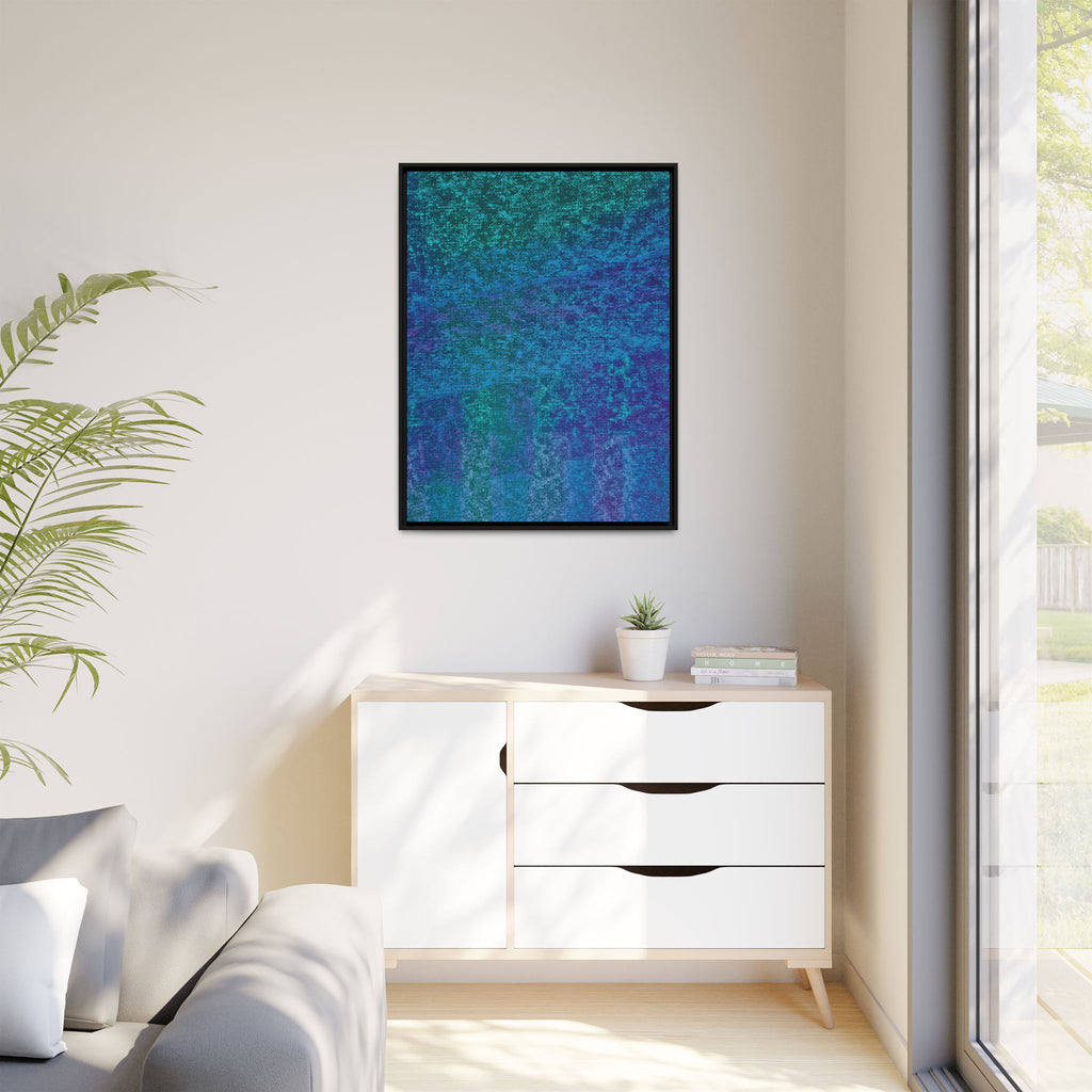 Oceanic Matte Canvas, Framed