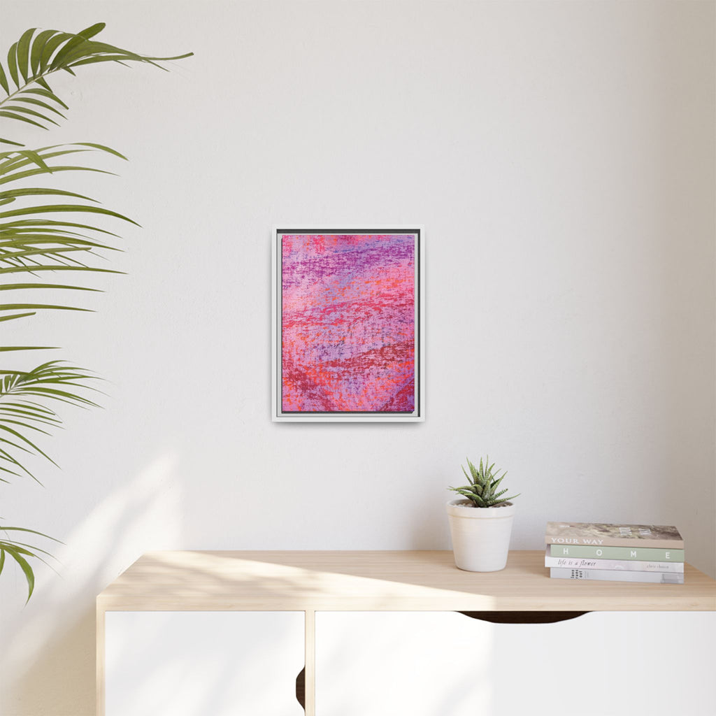 Lagoon (V4) Matte Canvas, Framed