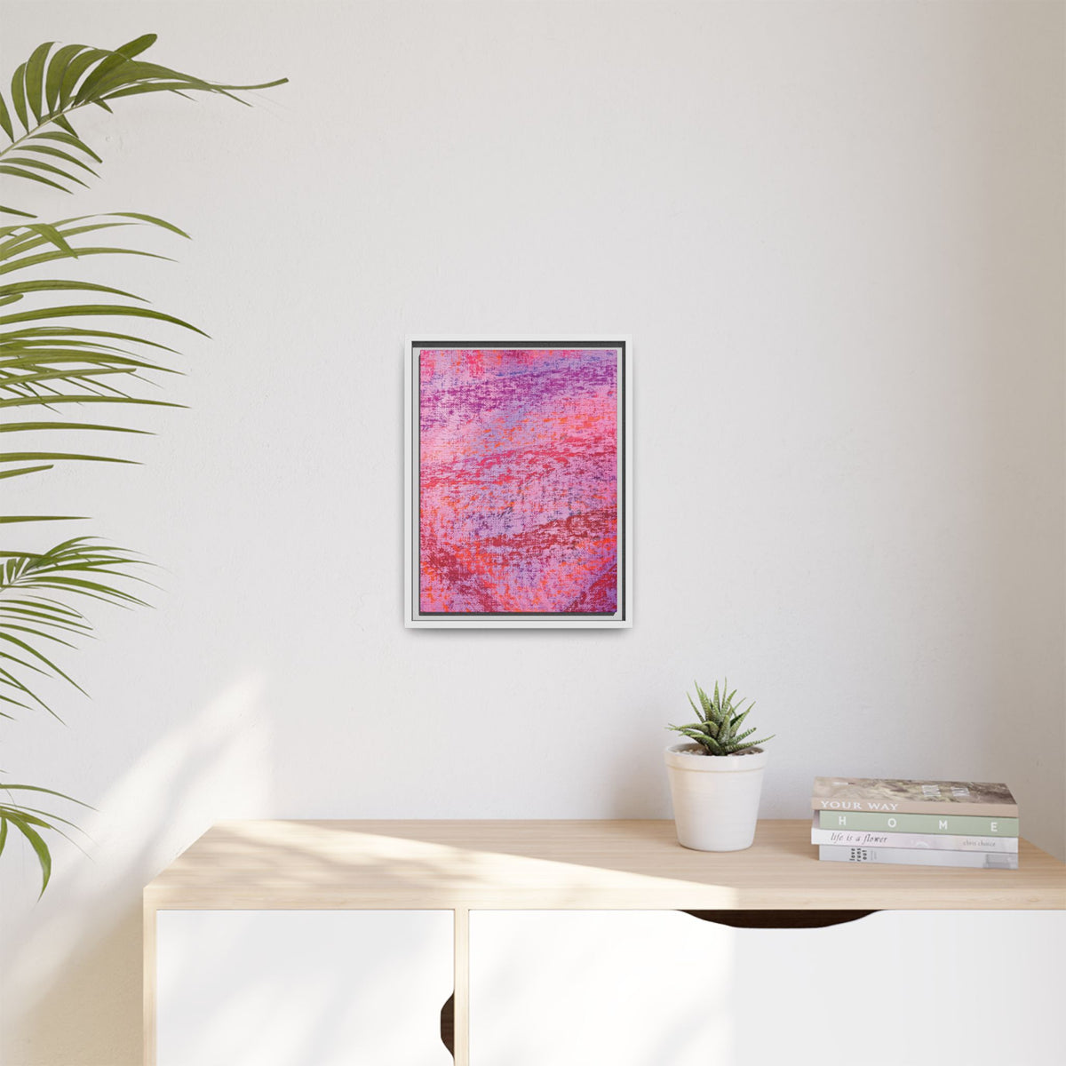 Lagoon (V4) Matte Canvas, Framed
