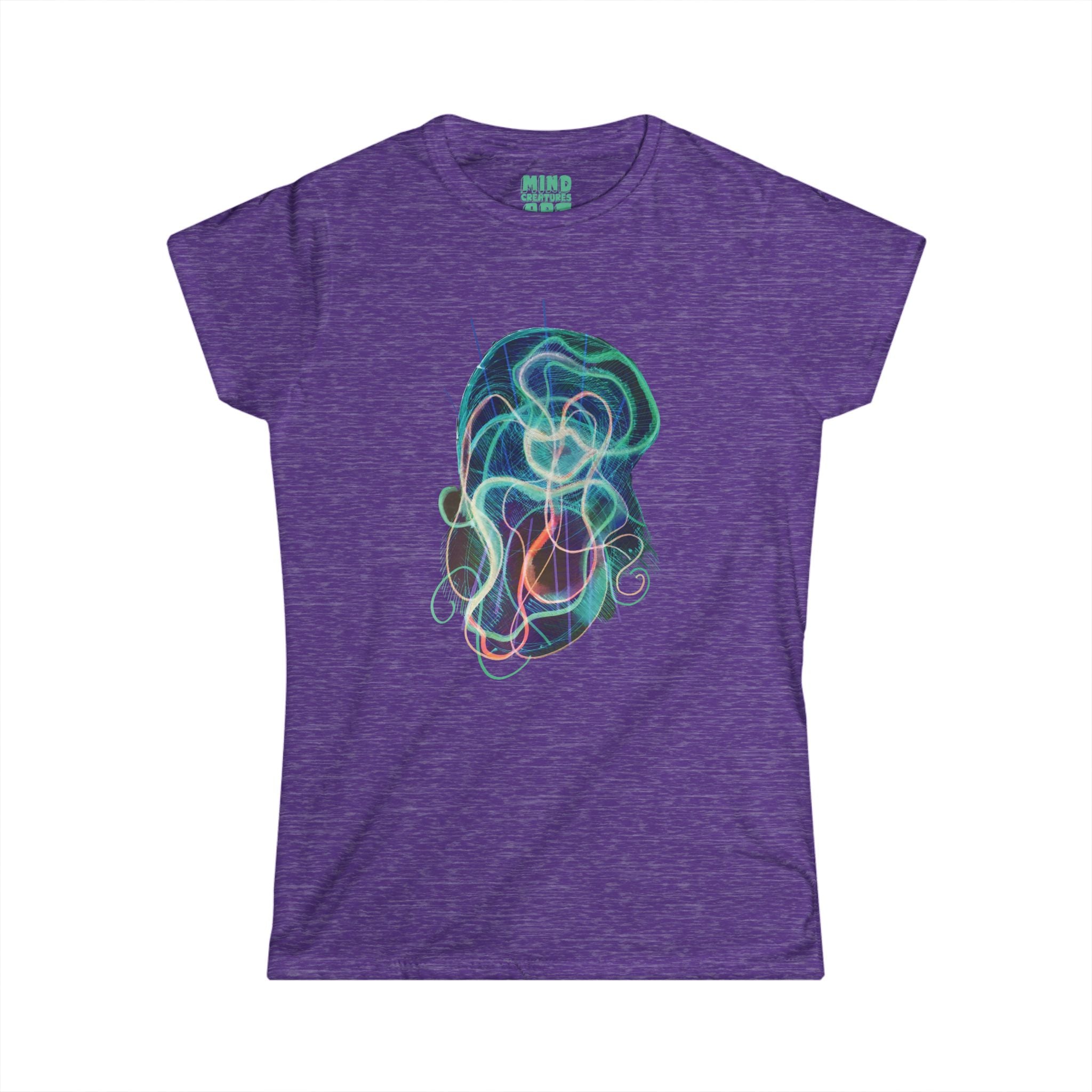Davy Jones (Electric Teal) Women's Softstyle Tee