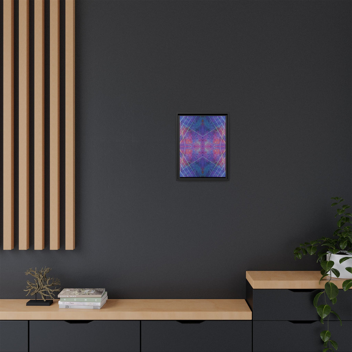 Fortune Matte Canvas, Framed
