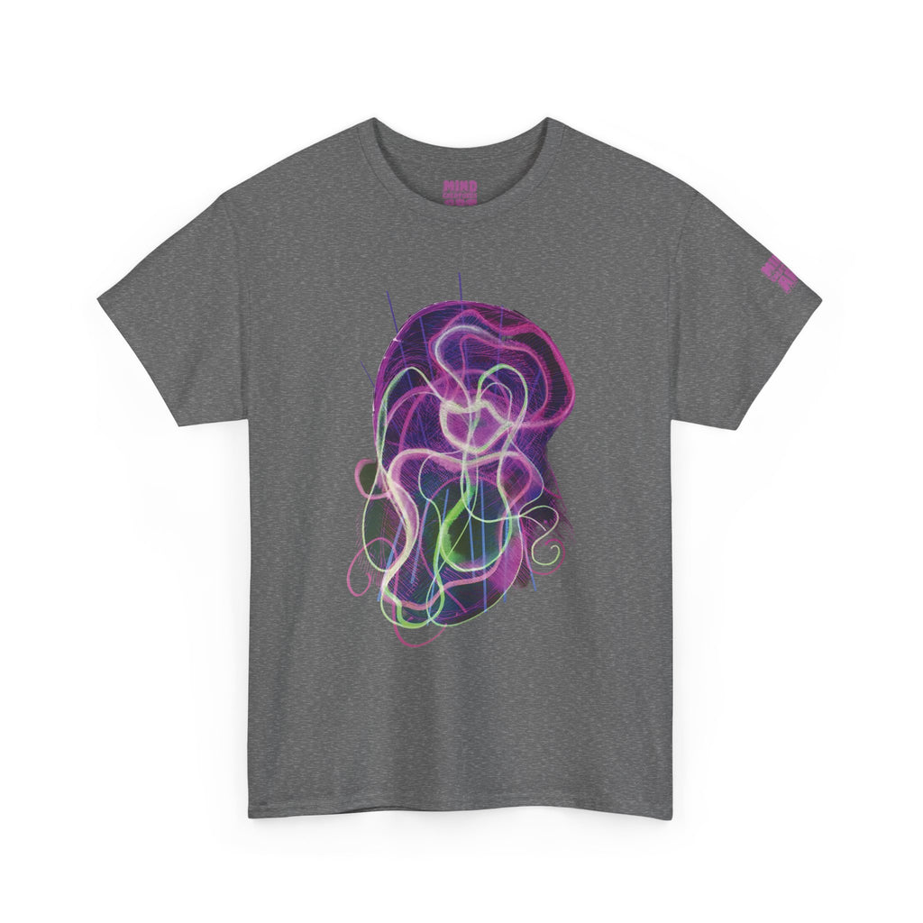 Davy Jones (Electric Purple) Unisex Heavy Cotton Tee
