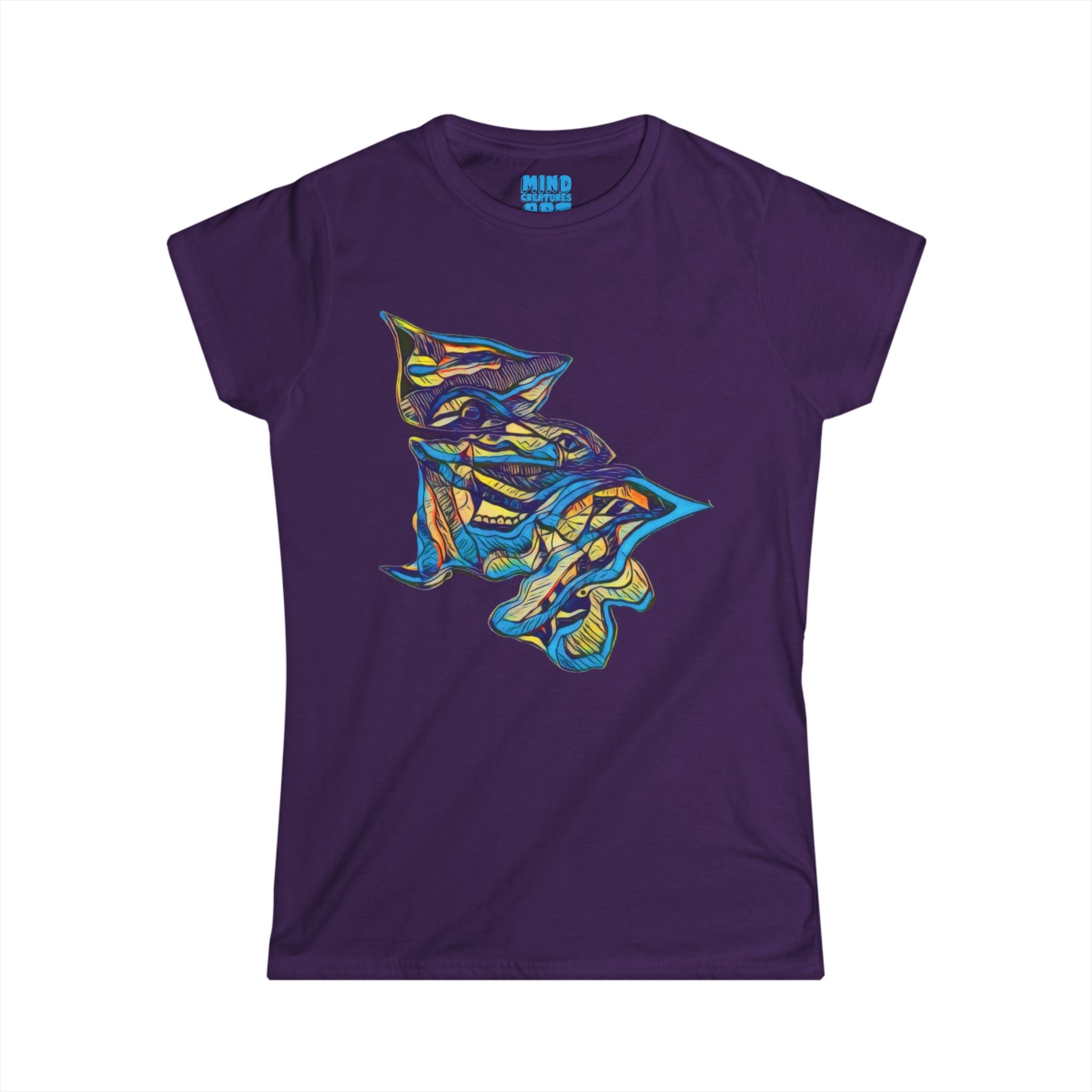 Cheshire (Blue & Yellow) Women's Softstyle Tee