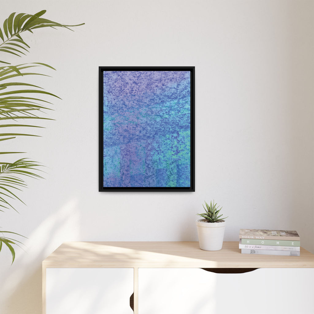 Oceanic (V2) Matte Canvas, Framed