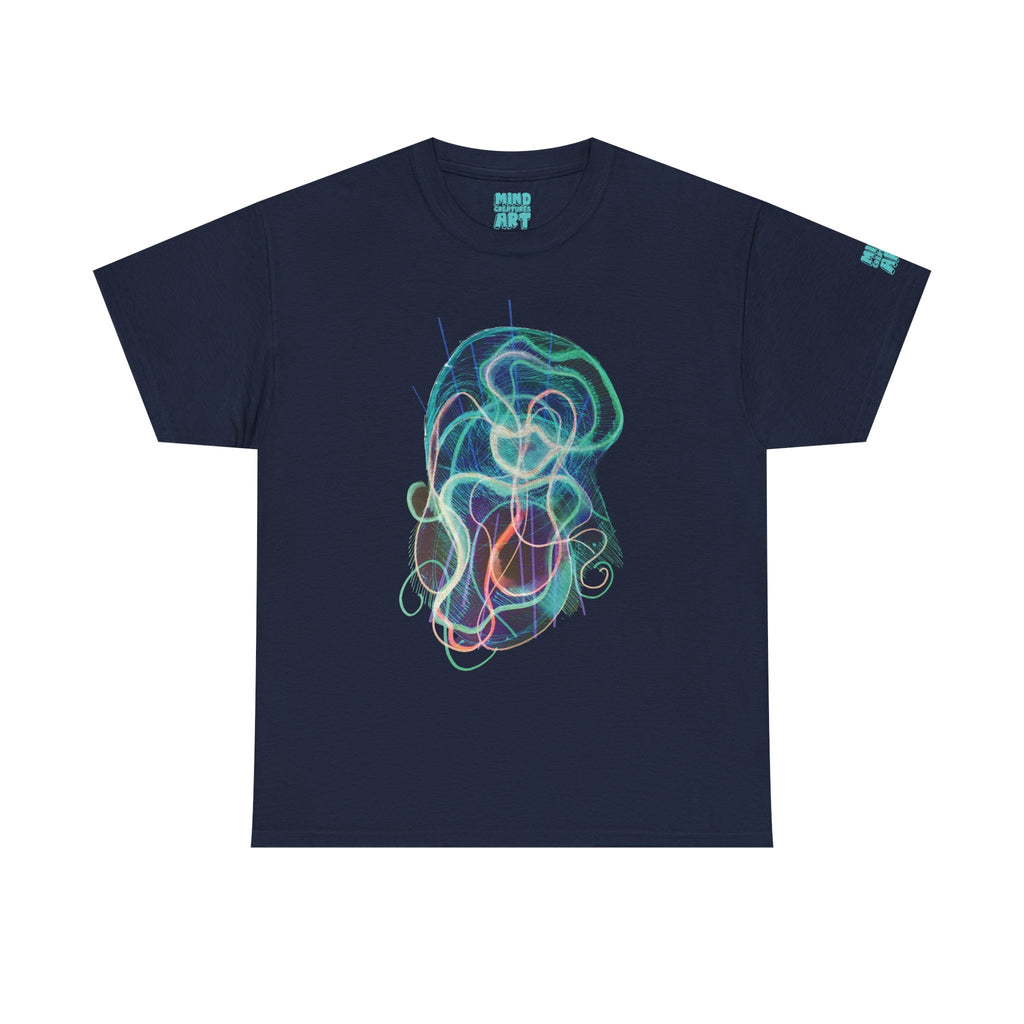 Davy Jones (Electric Teal) Unisex Heavy Cotton Tee