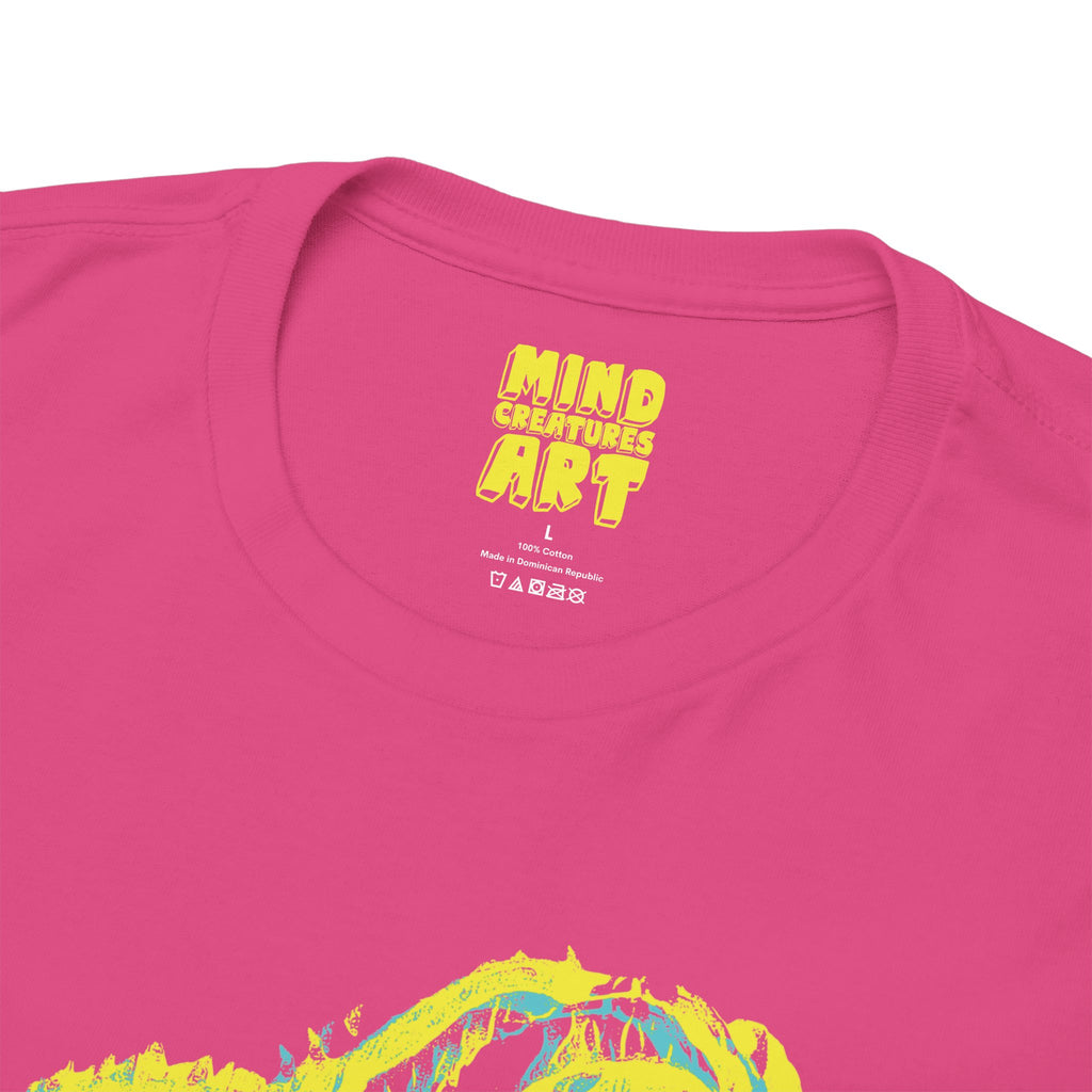Exploration (Blur, Yellow & Blue) Unisex Heavy Cotton Tee