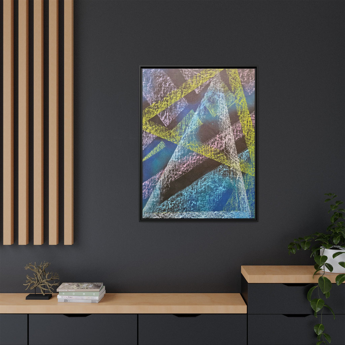 Believe (V2) Matte Canvas, Framed