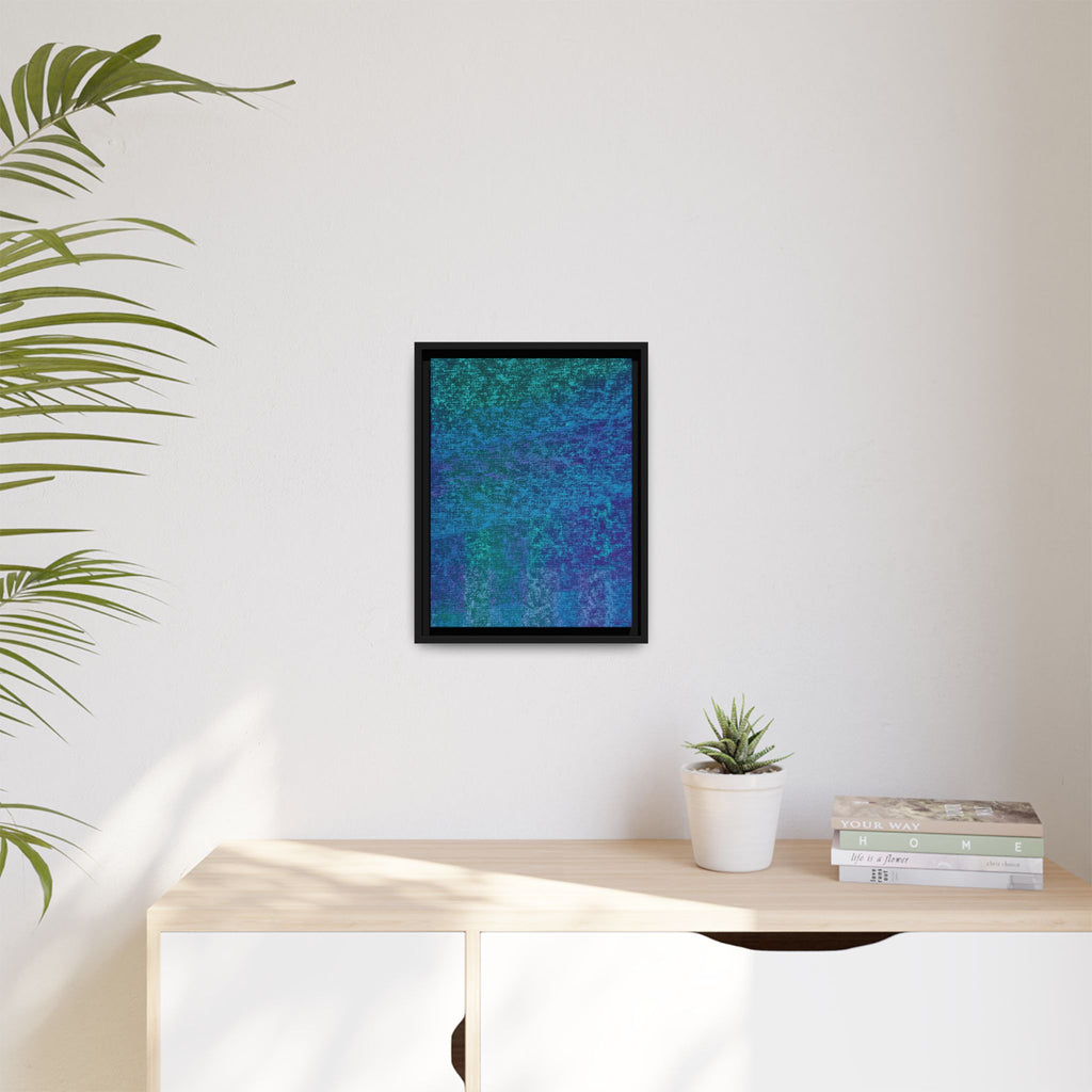 Oceanic Matte Canvas, Framed