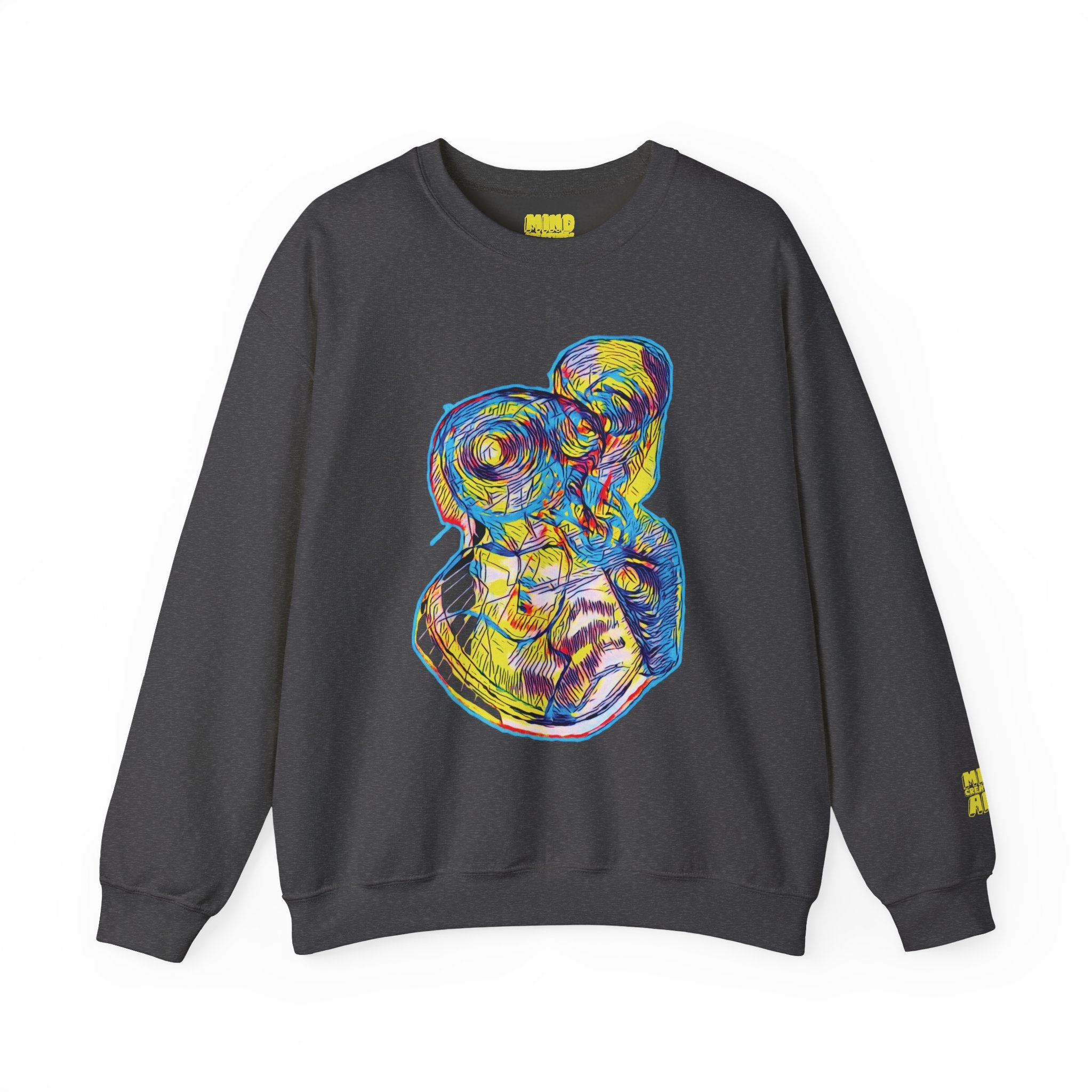 Curiosity (Neon) Unisex Heavy Blend™ Crewneck Sweatshirt