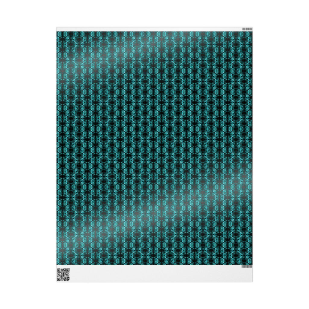 Link (Teal) Heavy Wrapping Paper