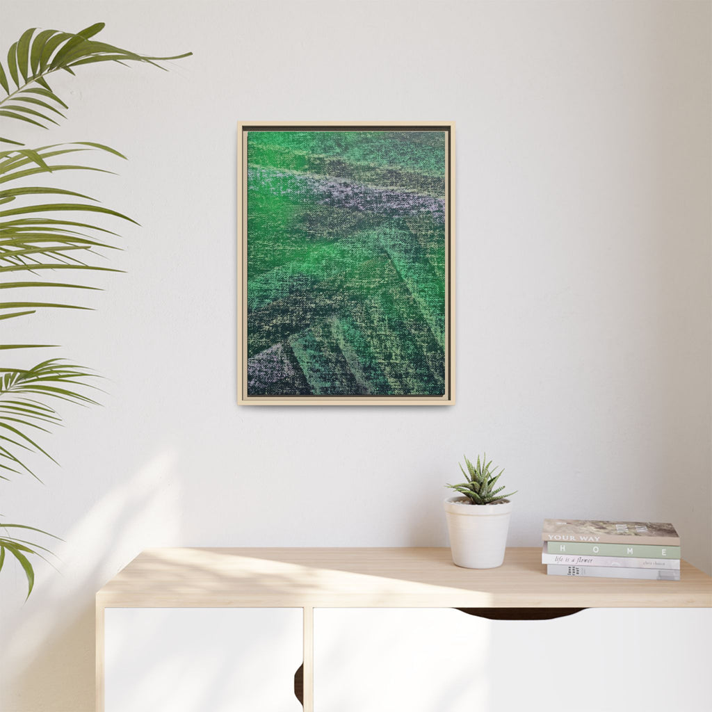 Voice (V3) Matte Canvas, Framed