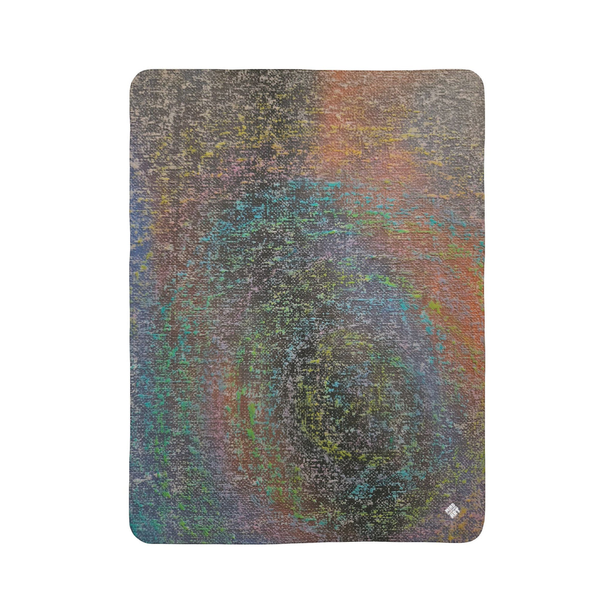 Iridescent Fleece Sherpa Blanket