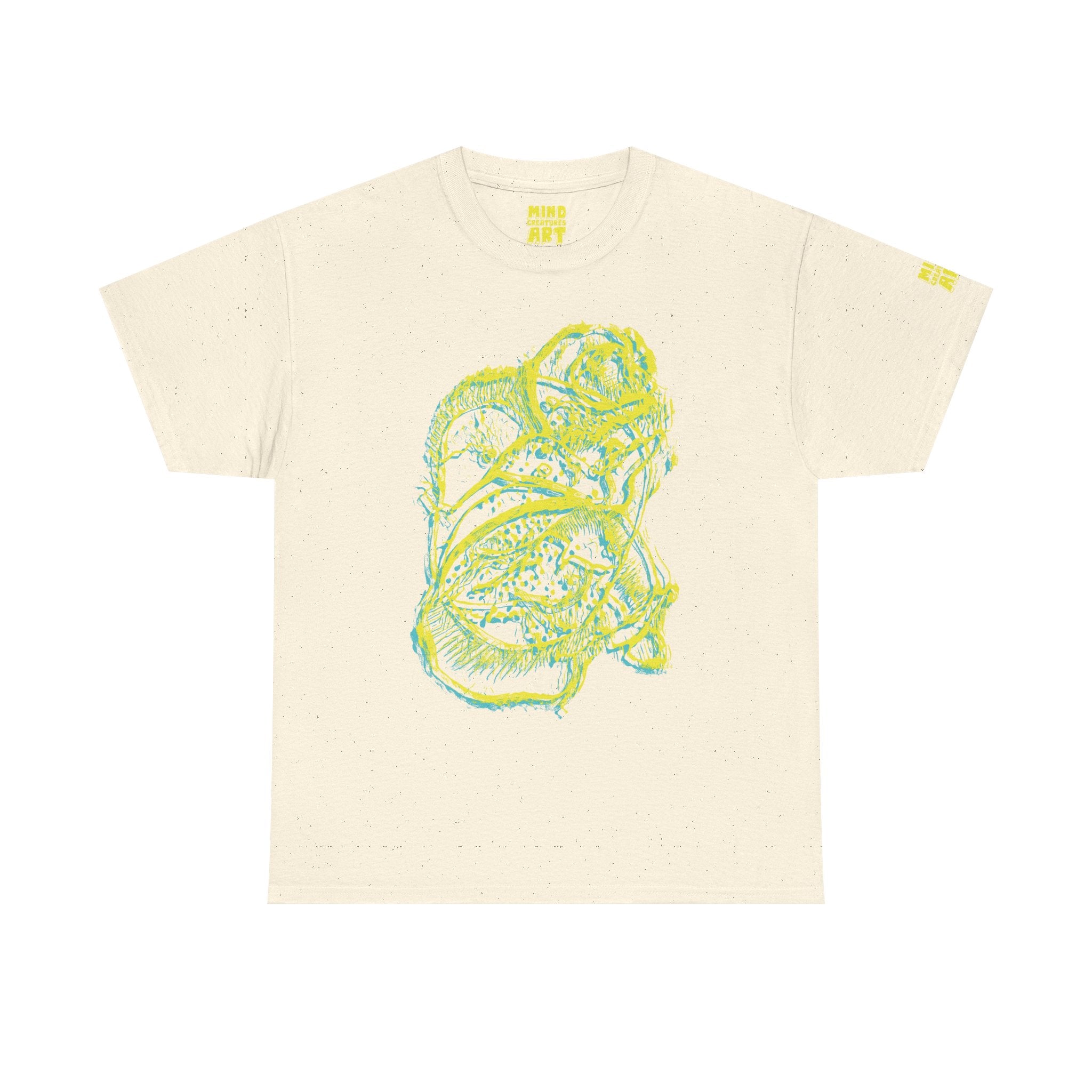 Exploration (Blur, Yellow & Blue) Unisex Heavy Cotton Tee
